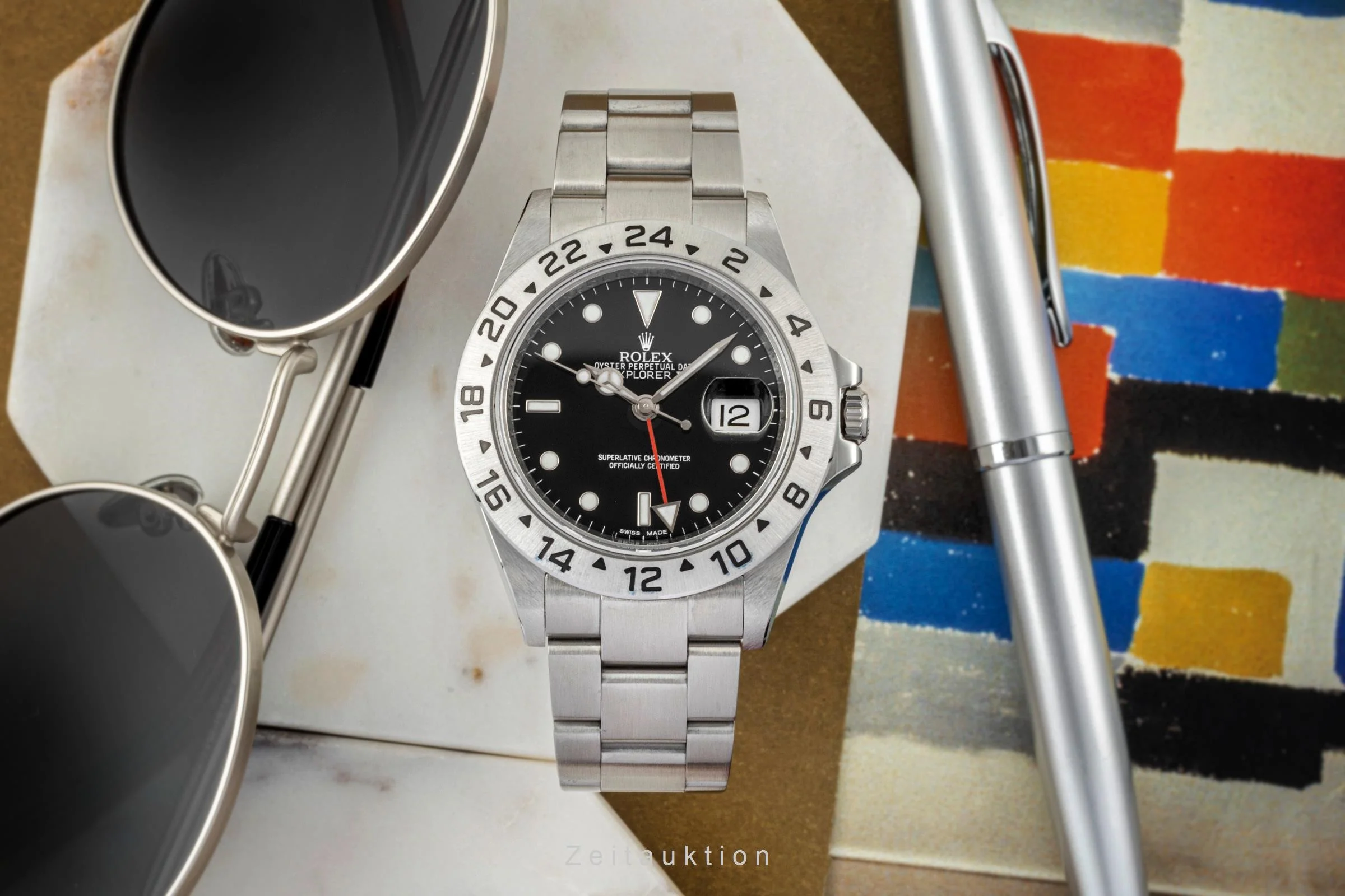 Rolex Explorer II steel automatic men's watch 16570T  [2401595] - Image 3