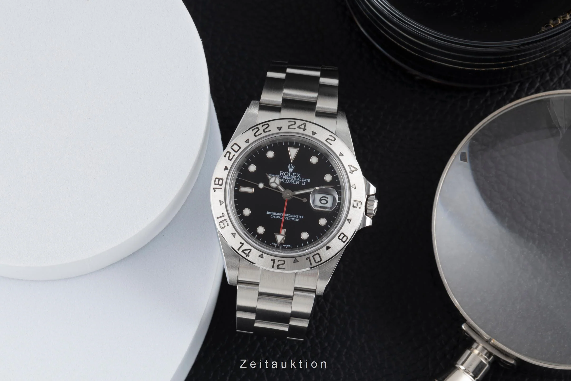 Rolex Explorer II steel automatic men's watch 16570T  [2504738] - Image 4