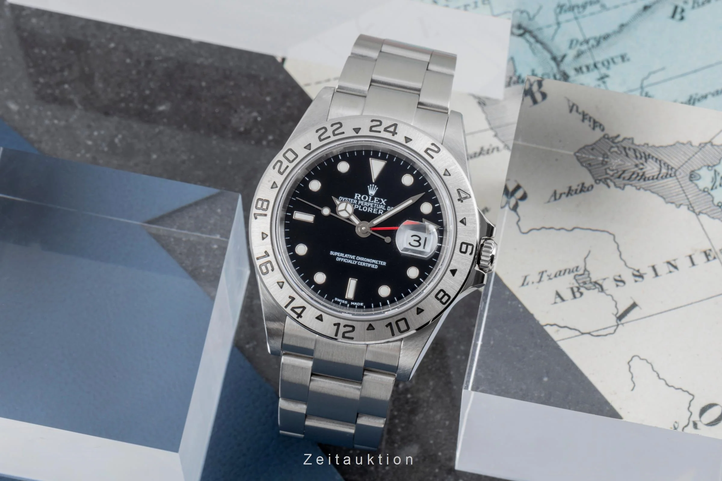 Rolex Explorer II steel automatic men's watch 16570T  [2505449] - Image 4