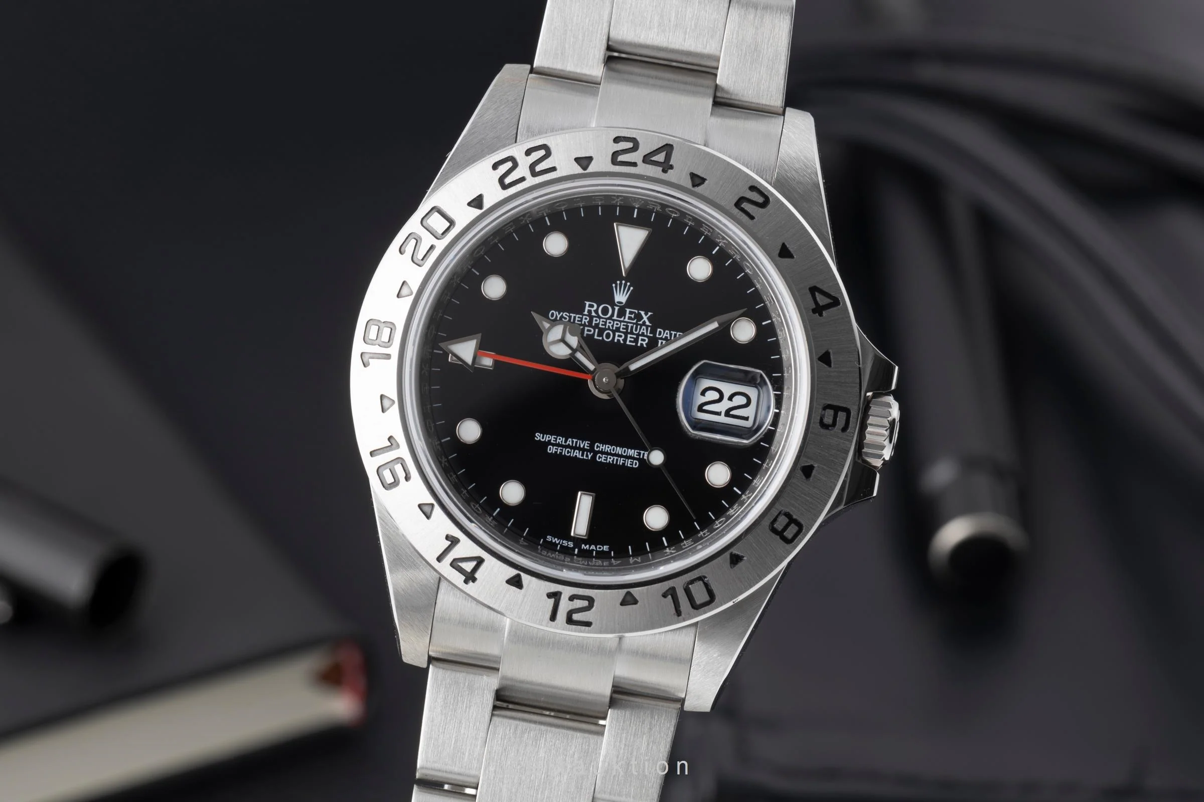 Rolex Explorer II steel automatic men's watch 16570T  [2505774] - Image 2