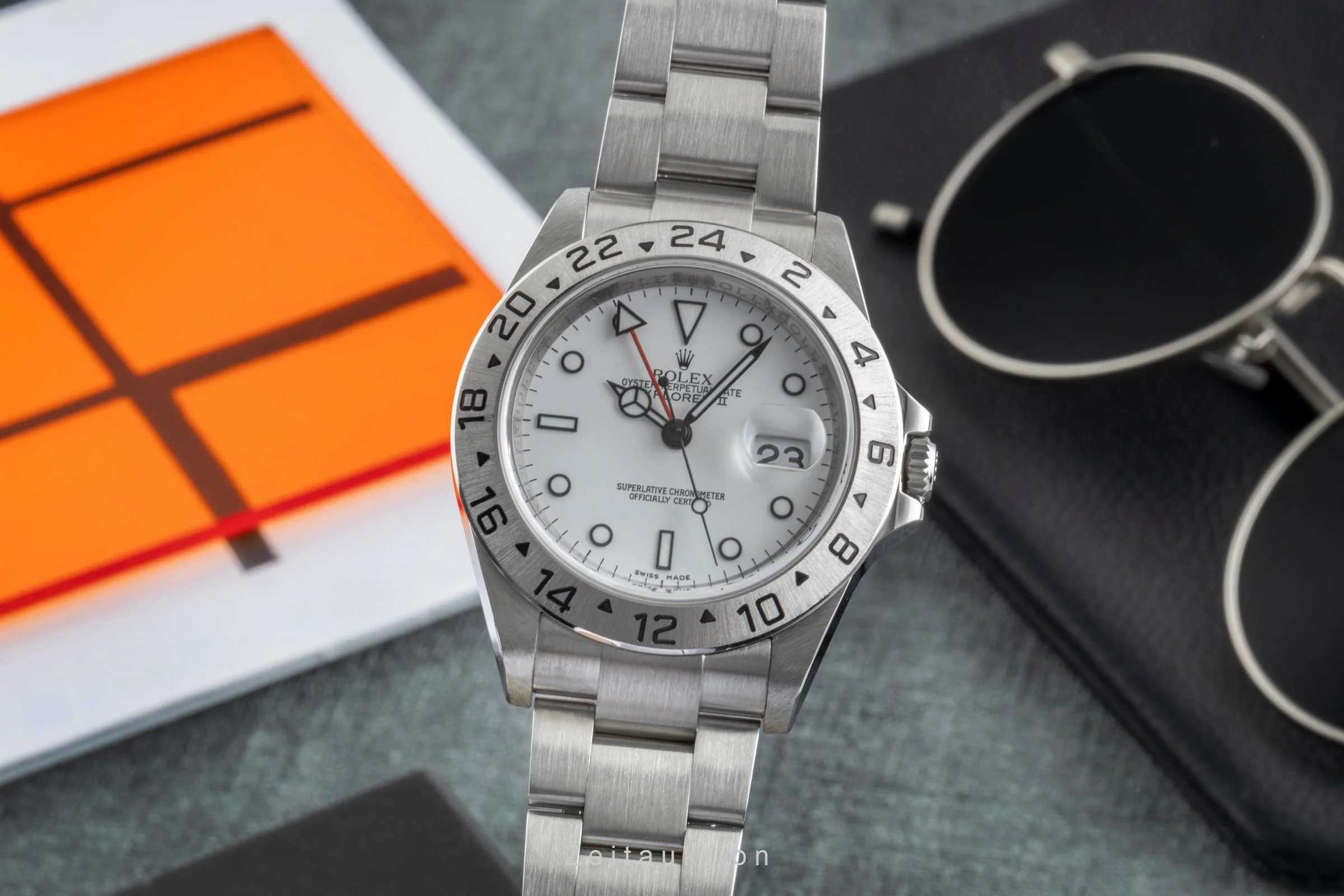 Rolex Explorer II steel automatic men's watch 16570T  [2507089] - Image 2