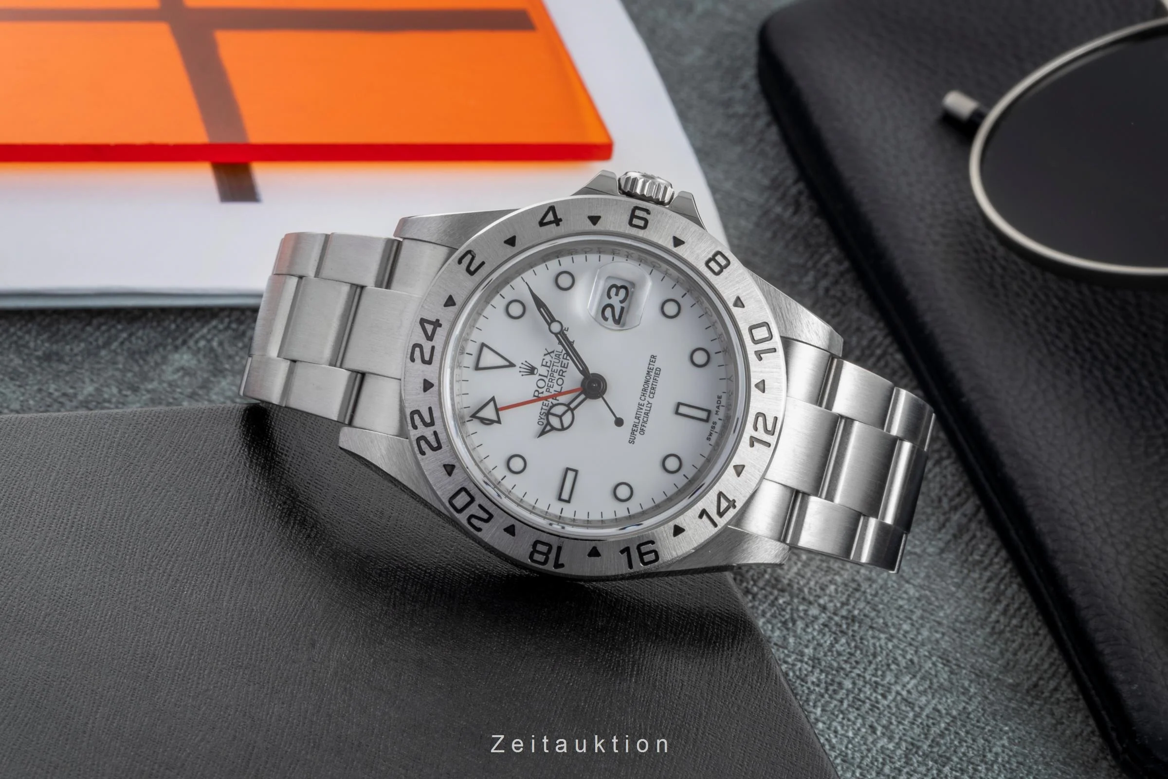 Rolex Explorer II steel automatic men's watch 16570T  [2507089] - Image 3