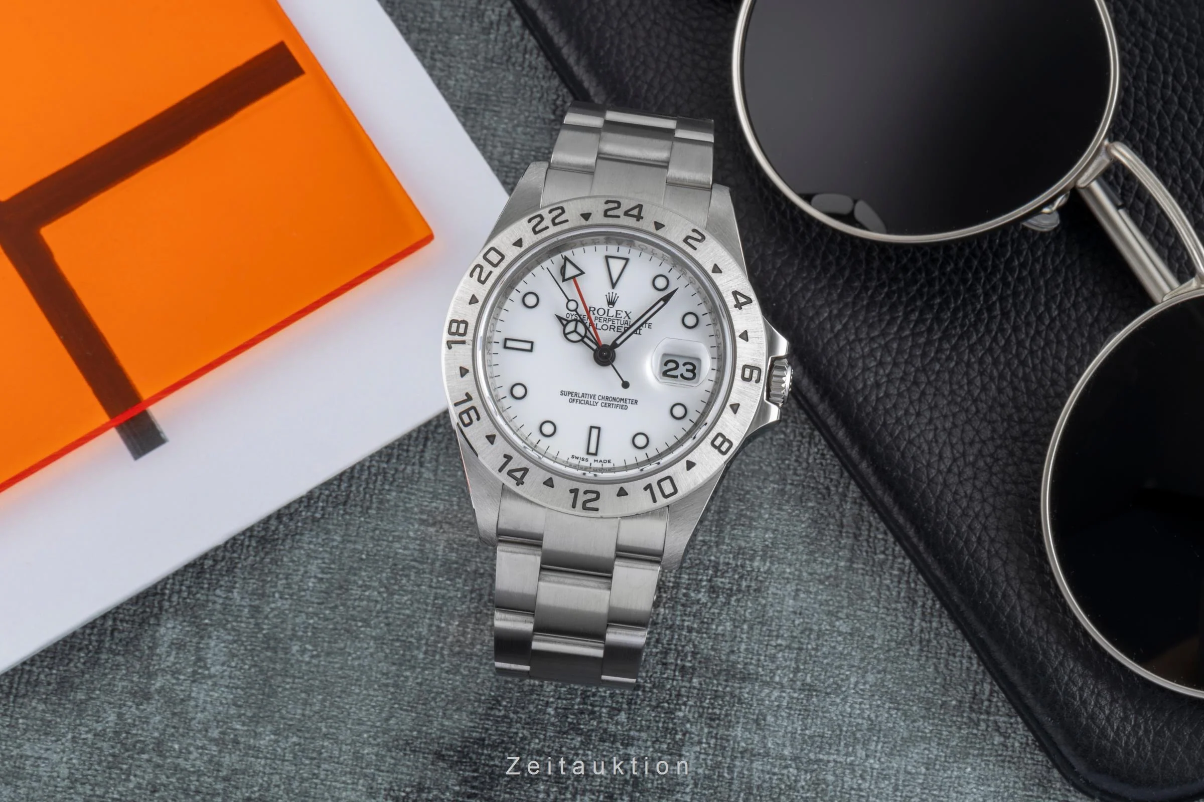Rolex Explorer II steel automatic men's watch 16570T  [2507089] - Image 4