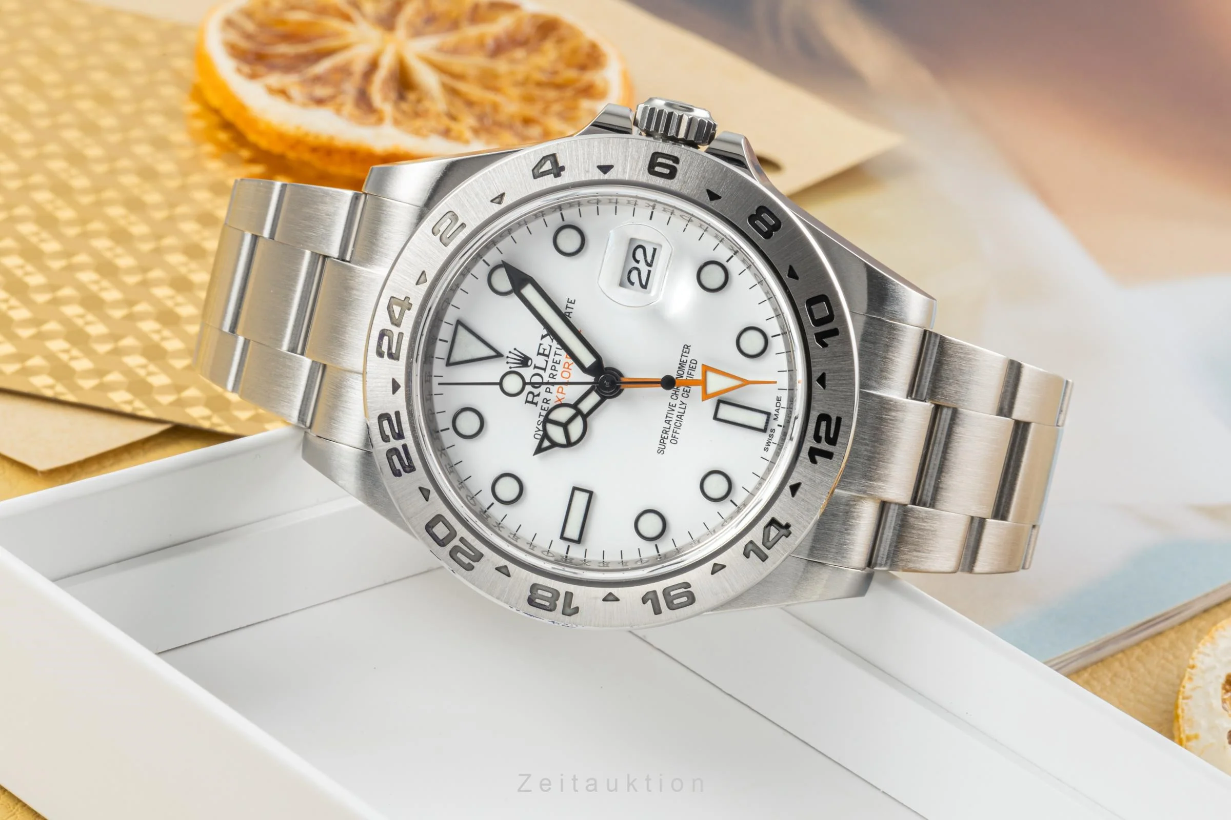 Rolex Explorer II steel automatic men's watch 216570  [2303740] - Image 2