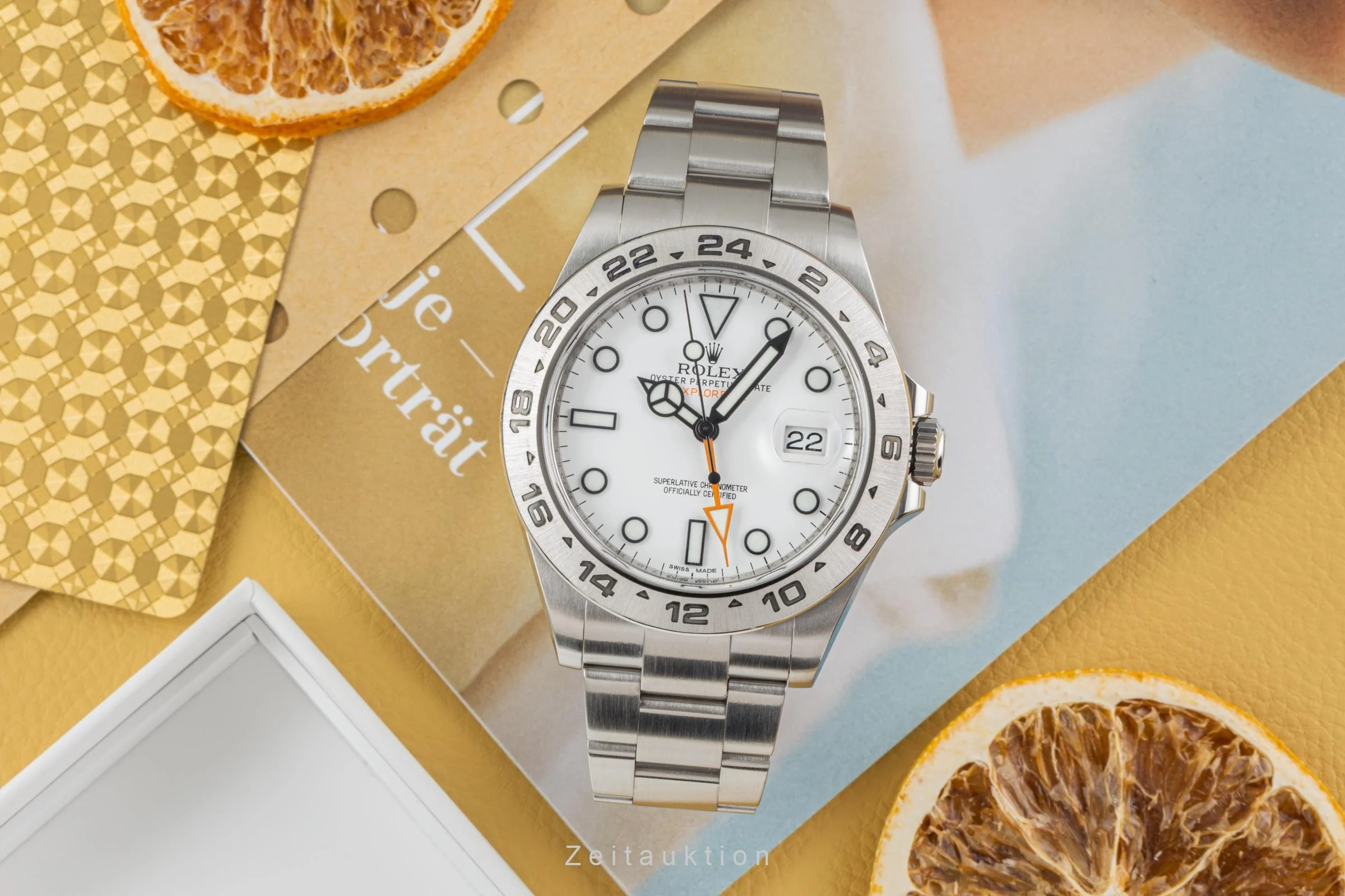 Rolex Explorer II steel automatic men's watch 216570  [2303740] - Image 3