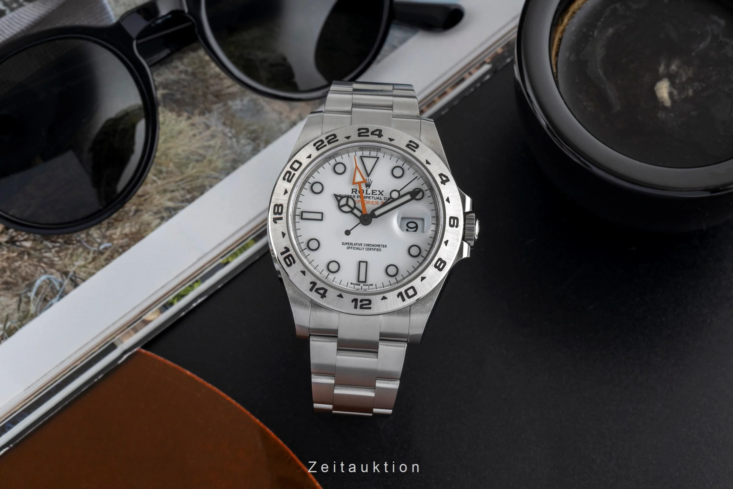 Rolex Explorer II steel automatic men's watch 216570  [2503481] - Image 4
