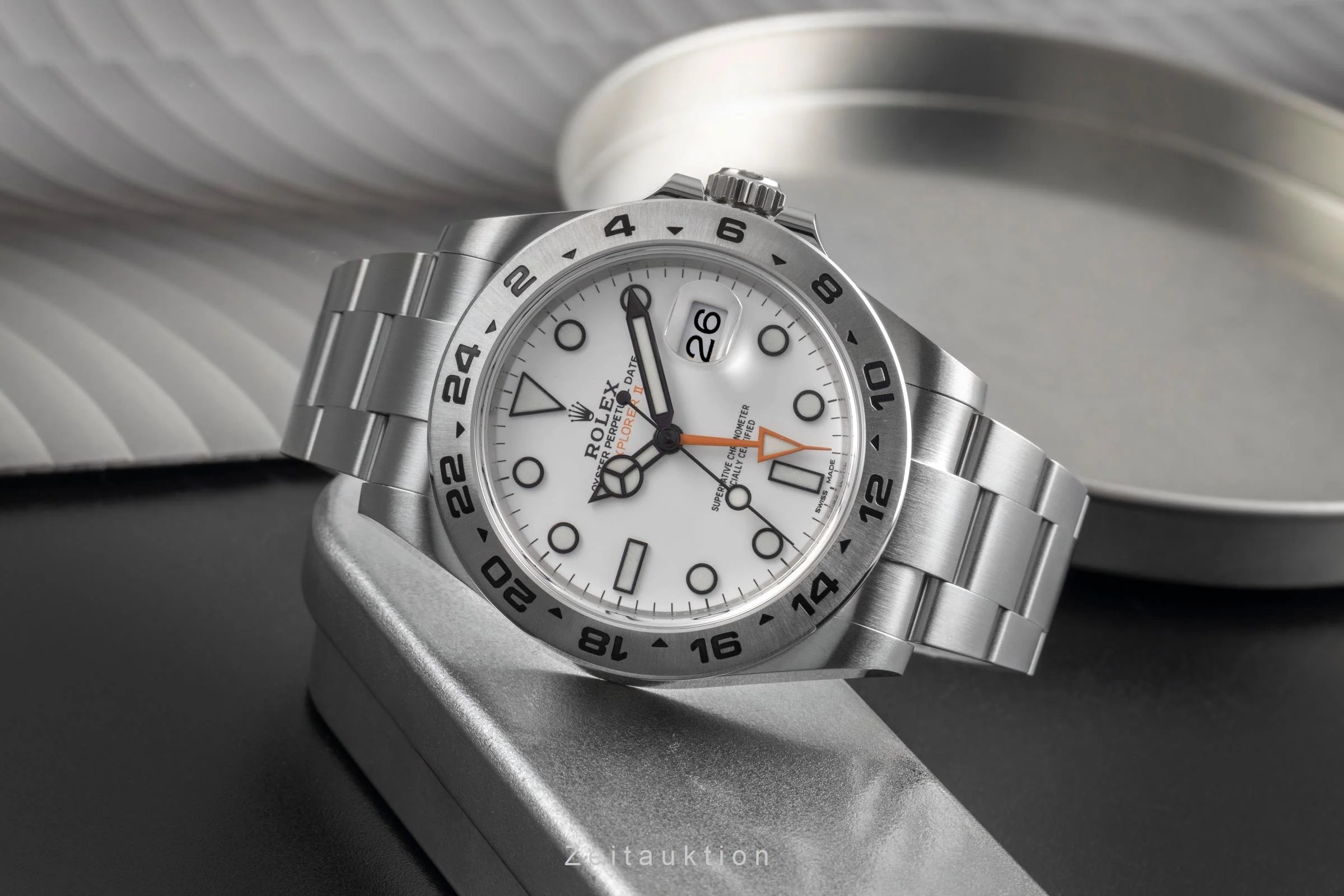 Rolex Explorer II steel automatic men's watch 216570  [2503946] - Image 3