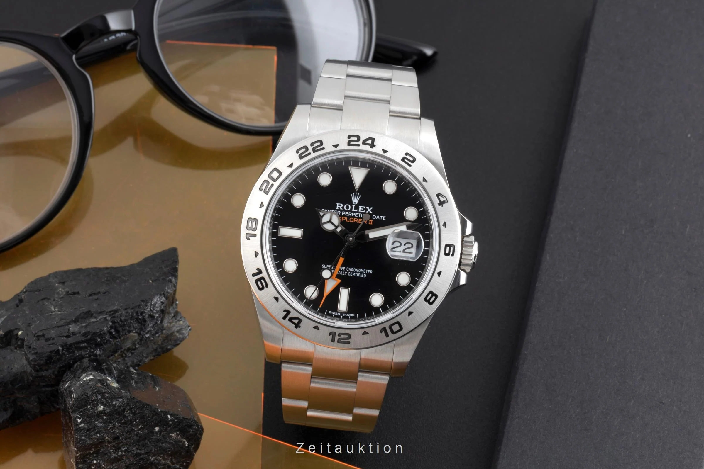 Rolex Explorer II steel automatic men's watch 216570  [2504596] - Image 4