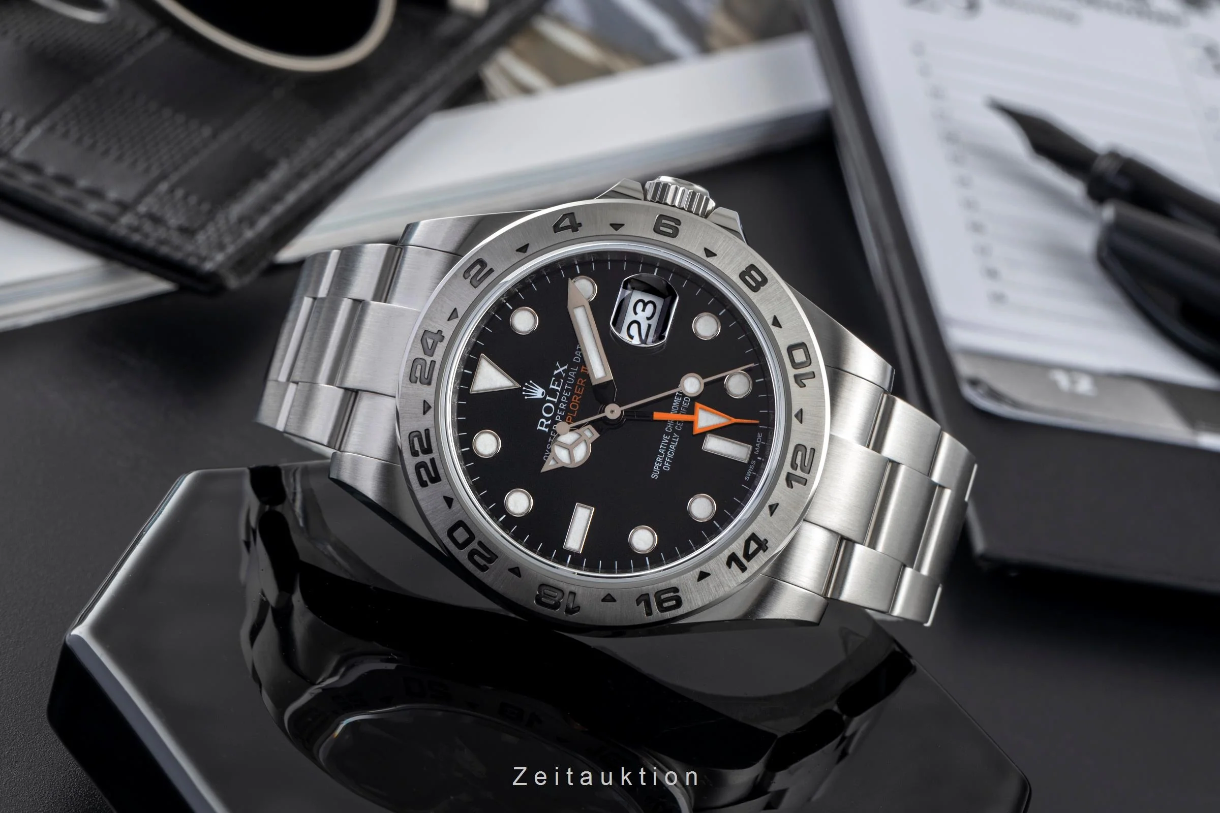 Rolex Explorer II steel automatic men's watch 216570  [2504639] - Image 3