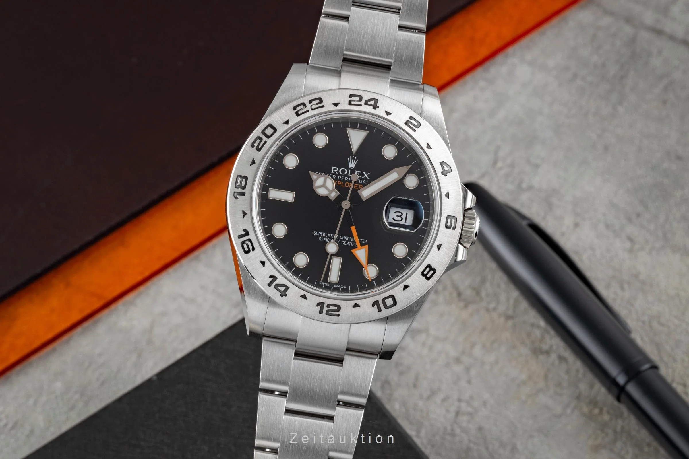 Rolex Explorer II steel automatic men's watch 216570  [2600179] - Image 2