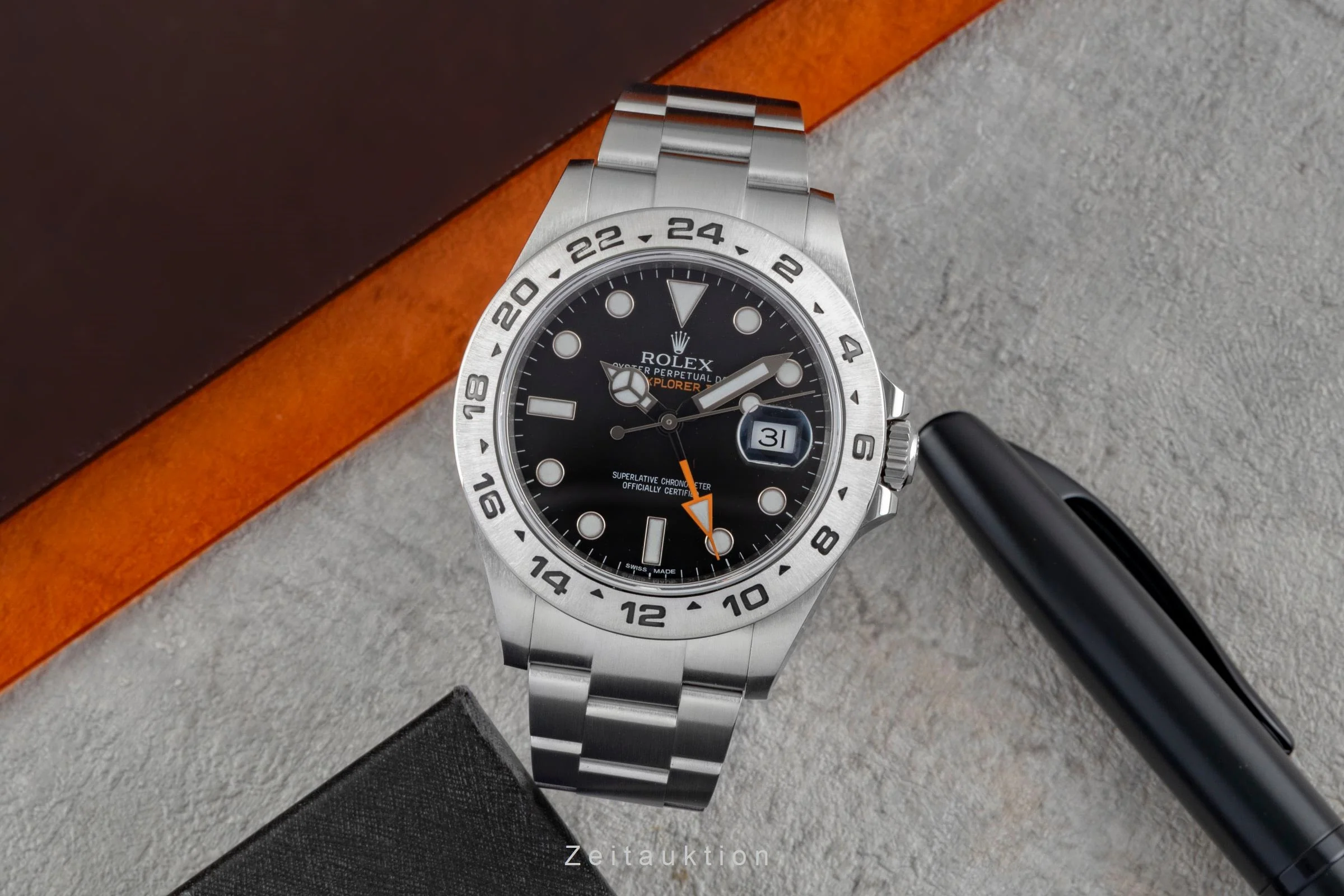 Rolex Explorer II steel automatic men's watch 216570  [2600179] - Image 4