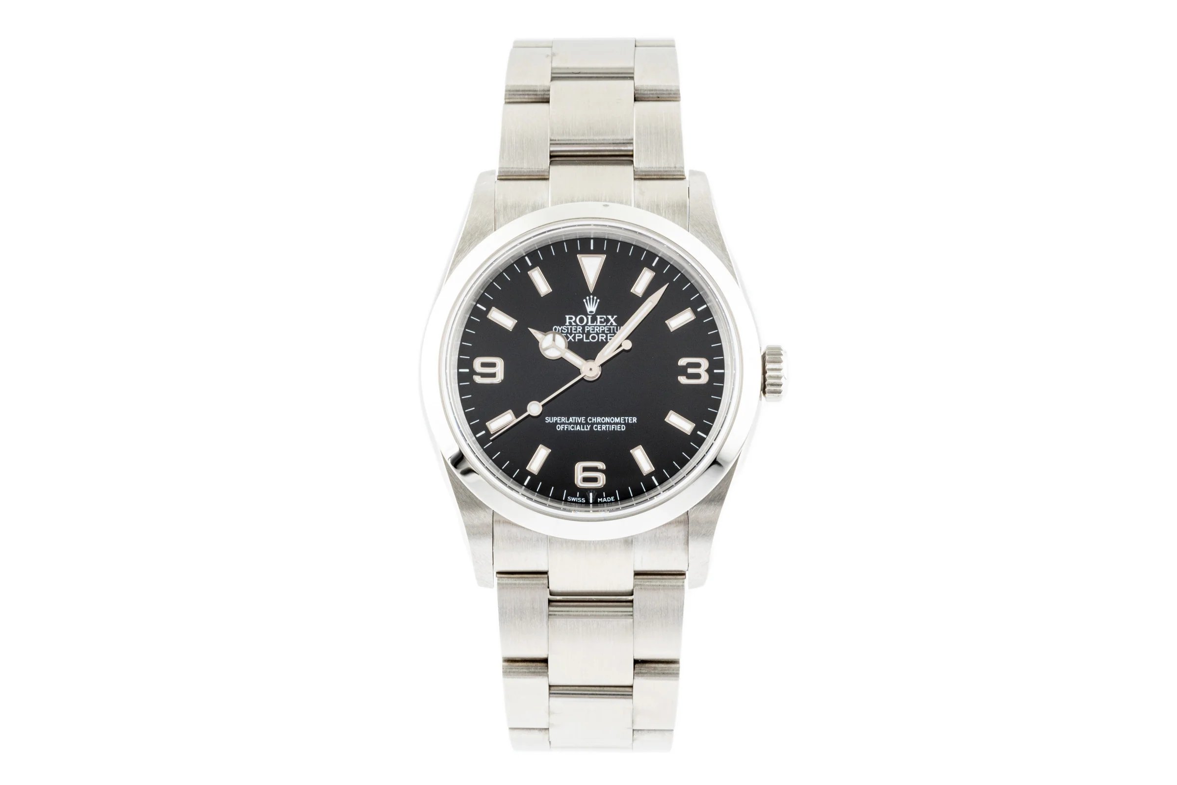 Rolex Explorer steel automatic men's watch 114270  [2300399] - Image 4
