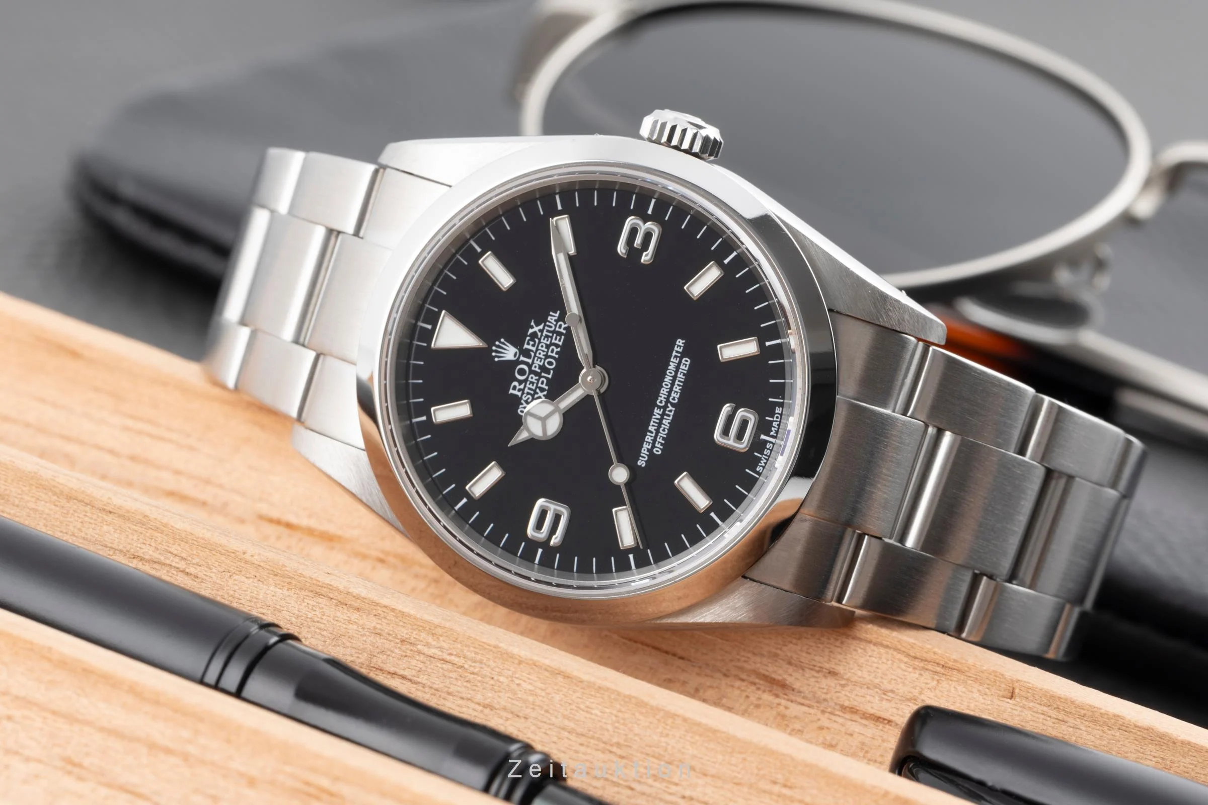 Rolex Explorer steel automatic men's watch 114270  [2506941] - Image 3