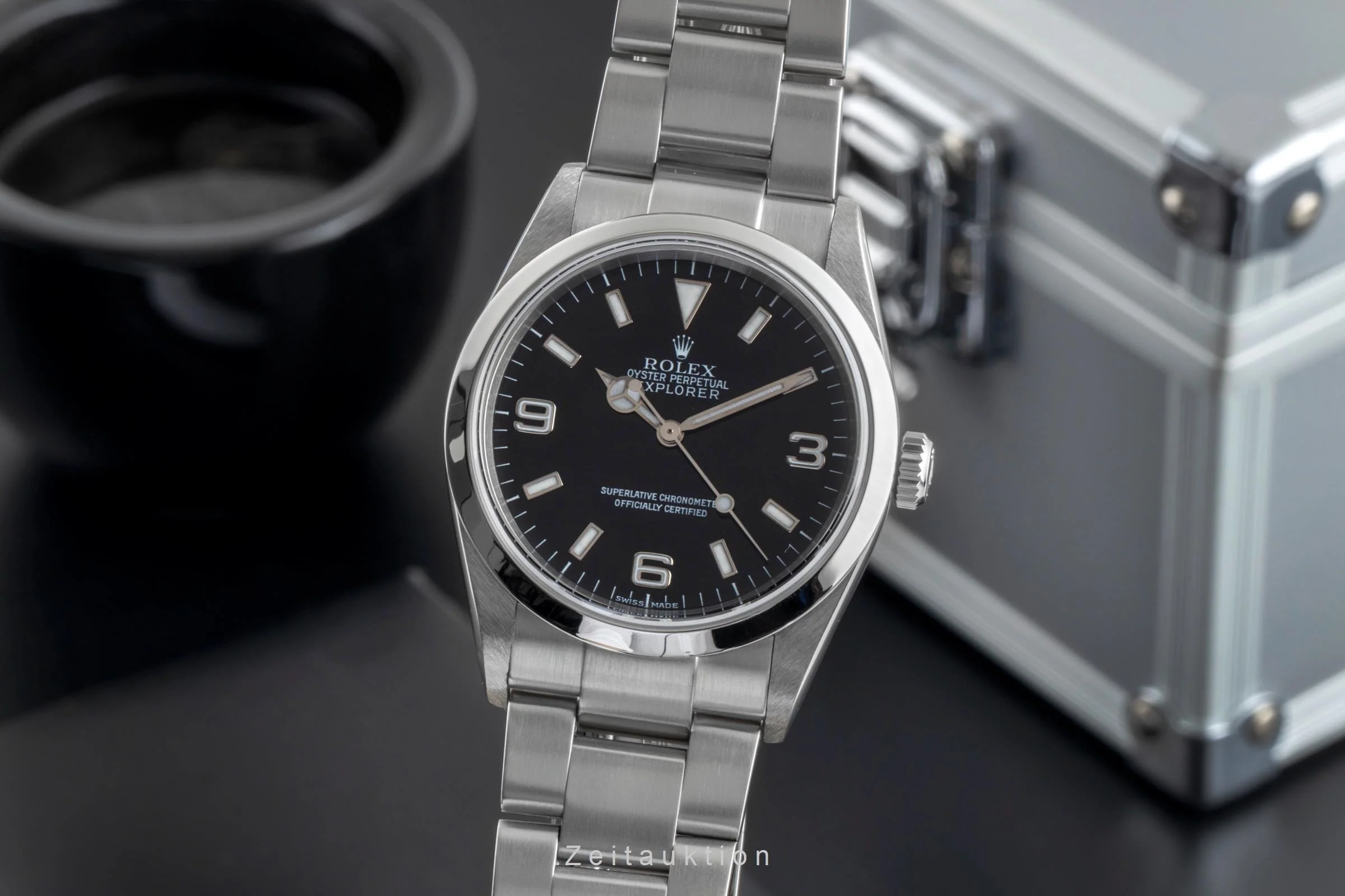 Rolex Explorer steel automatic men's watch 114270  [2507104] - Image 2
