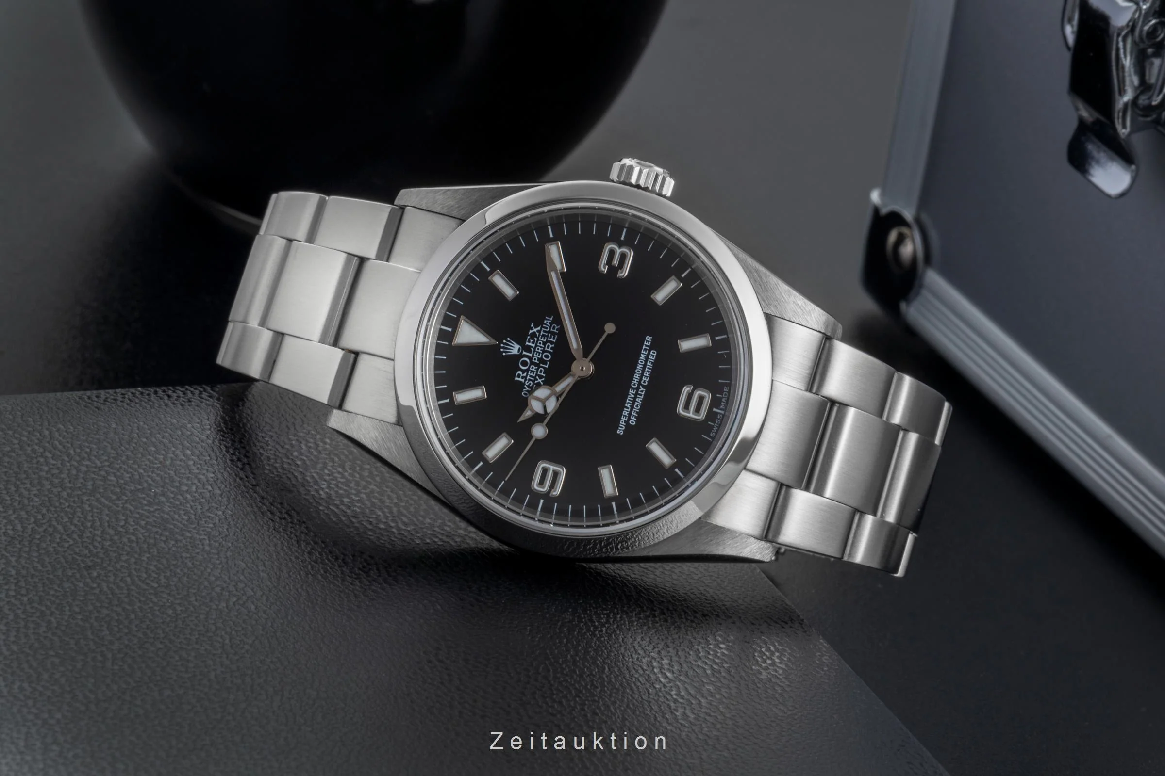 Rolex Explorer steel automatic men's watch 114270  [2507104] - Image 3