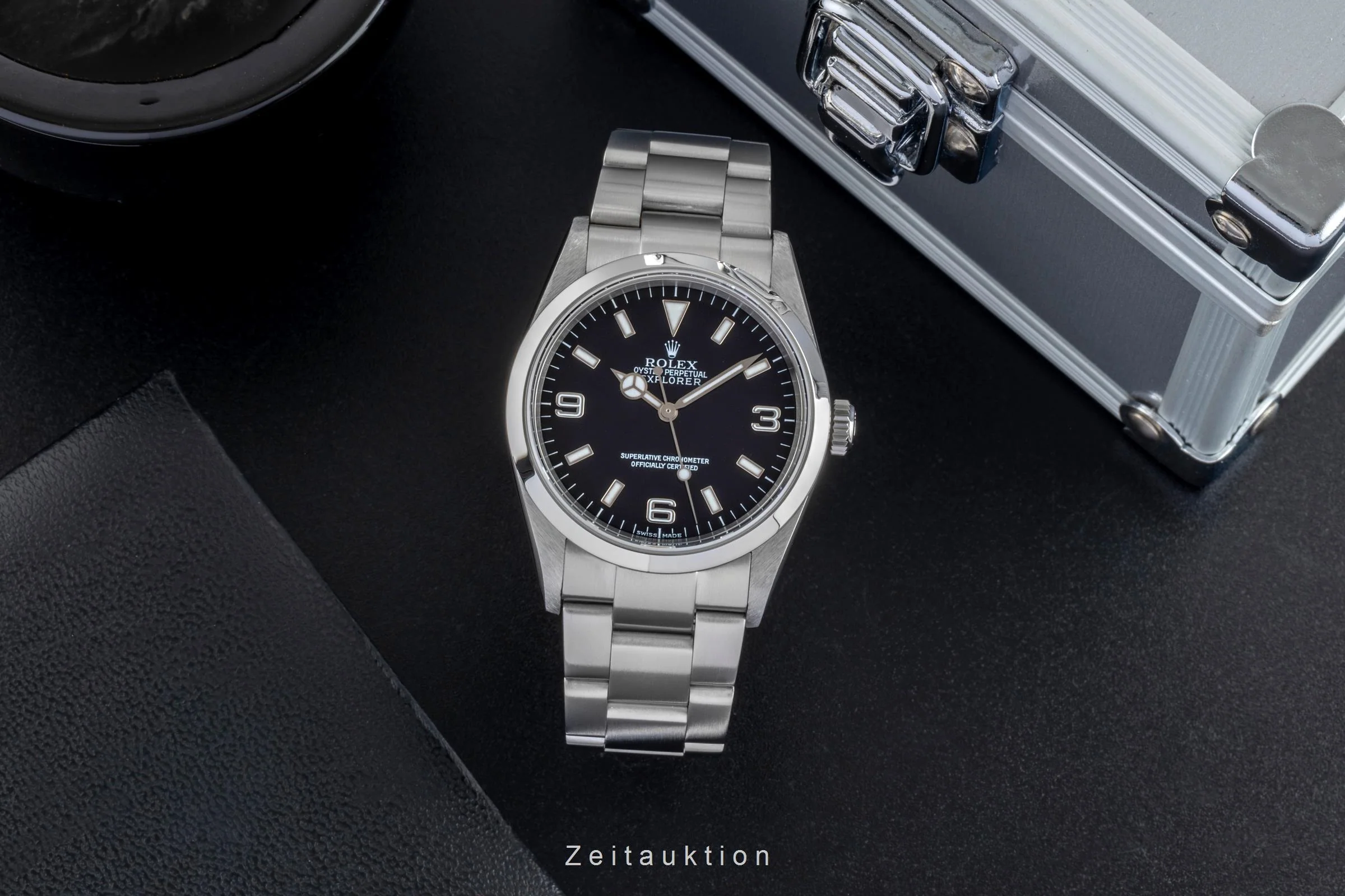 Rolex Explorer steel automatic men's watch 114270  [2507104] - Image 4