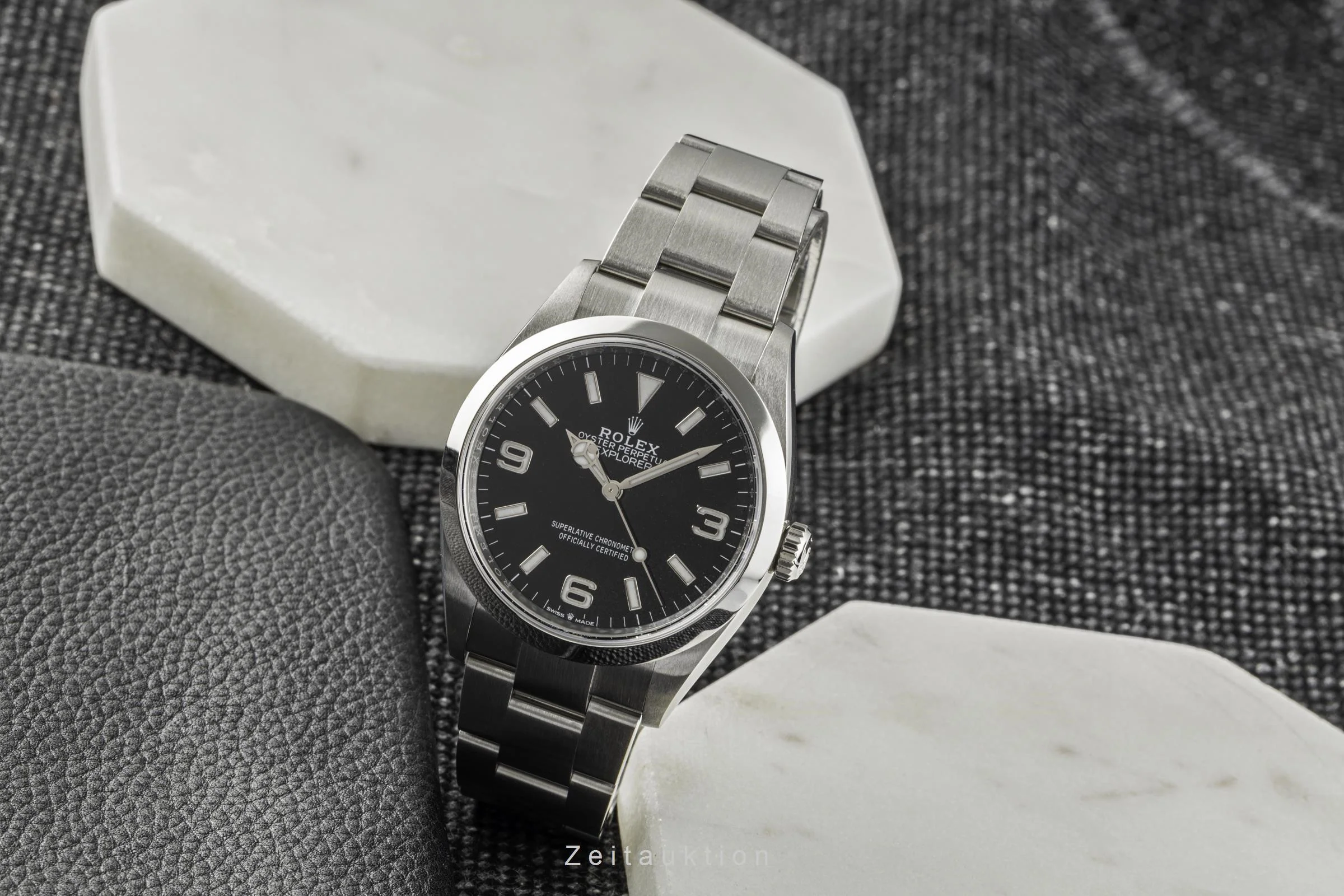 Rolex Explorer steel automatic men's watch 124270  [2206042] - Image 2