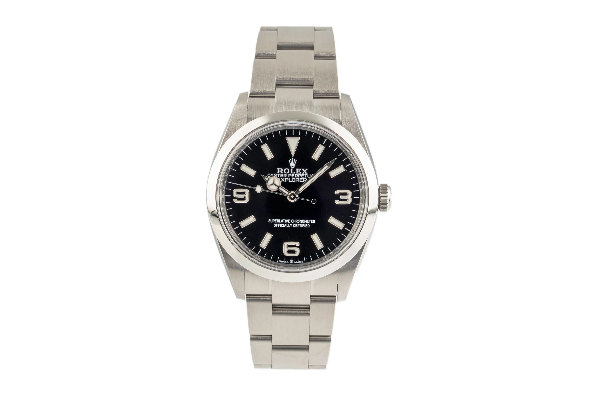 Rolex Explorer steel automatic men's watch 124270  [2206042] - Image 4