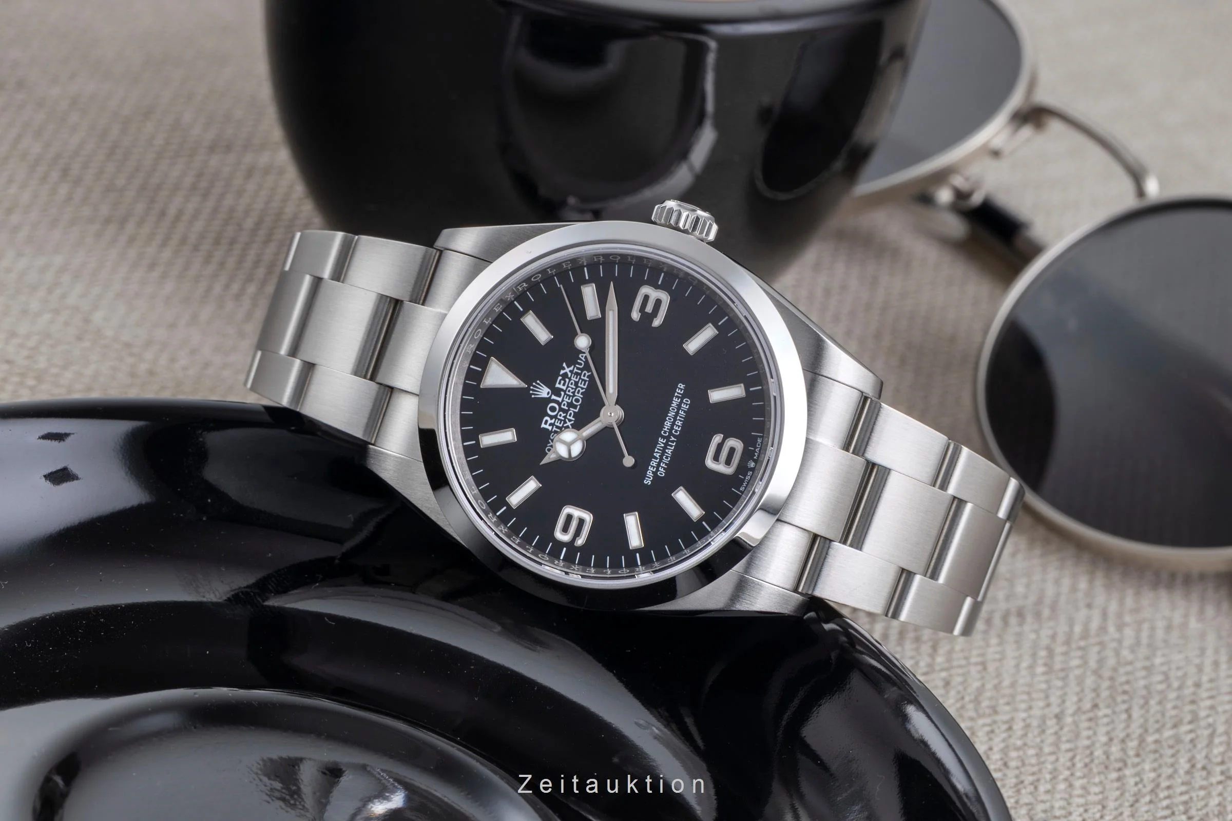 Rolex Explorer steel automatic men's watch 124270  [2600333] - Image 3