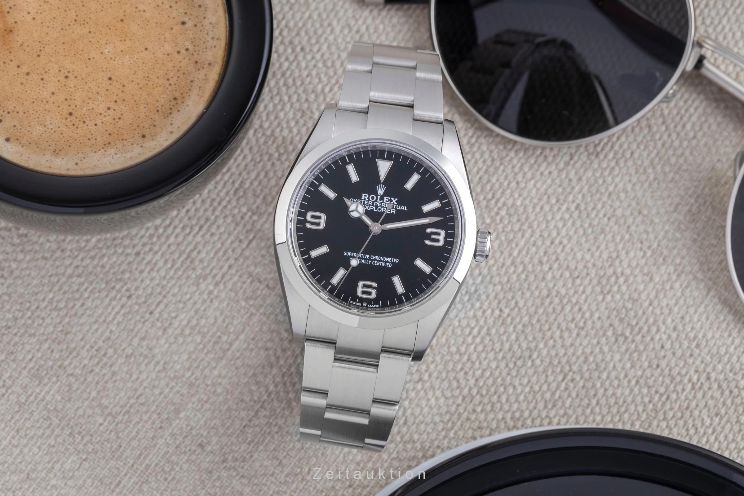Rolex Explorer steel automatic men's watch 124270  [2600333] - Image 4