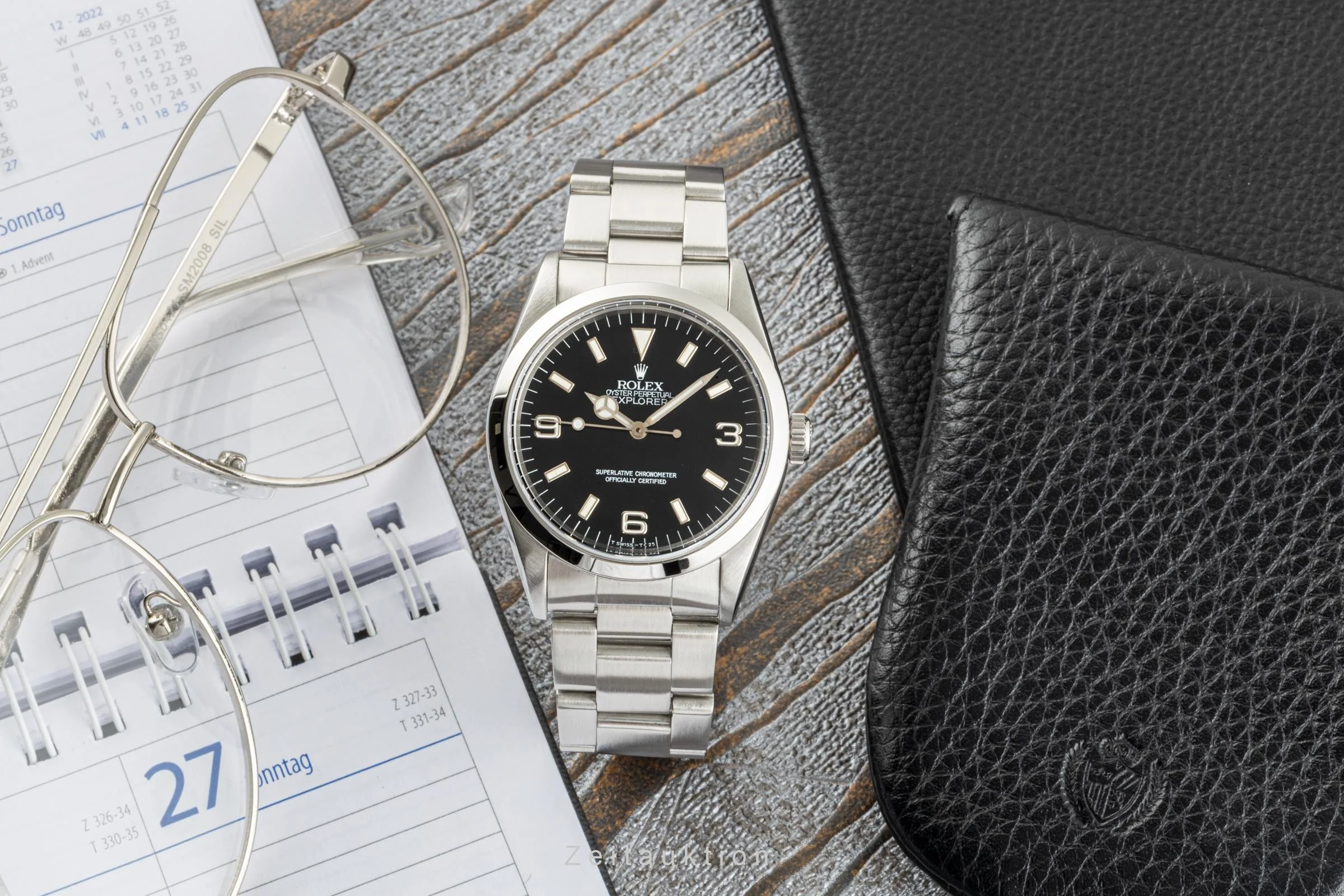 Rolex Explorer steel automatic men's watch 14270  [2206835] - Image 3