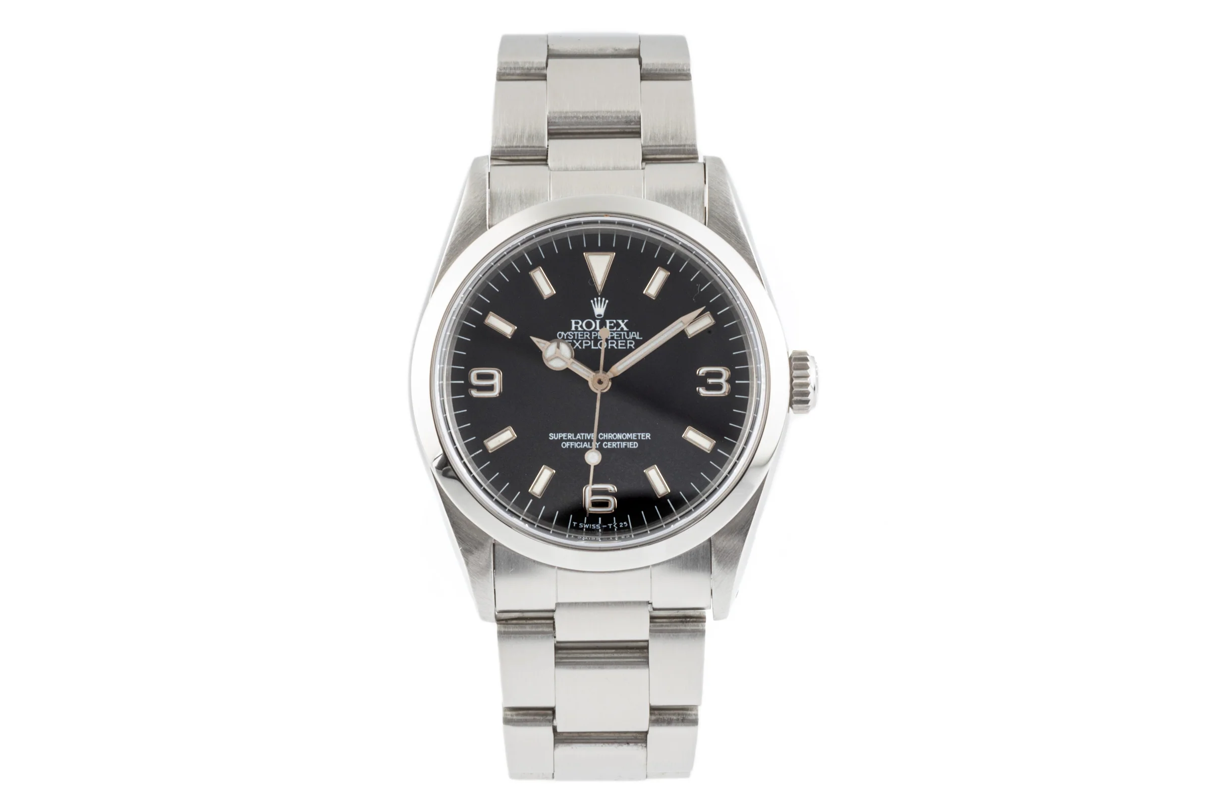 Rolex Explorer steel automatic men's watch 14270  [2206835] - Image 4