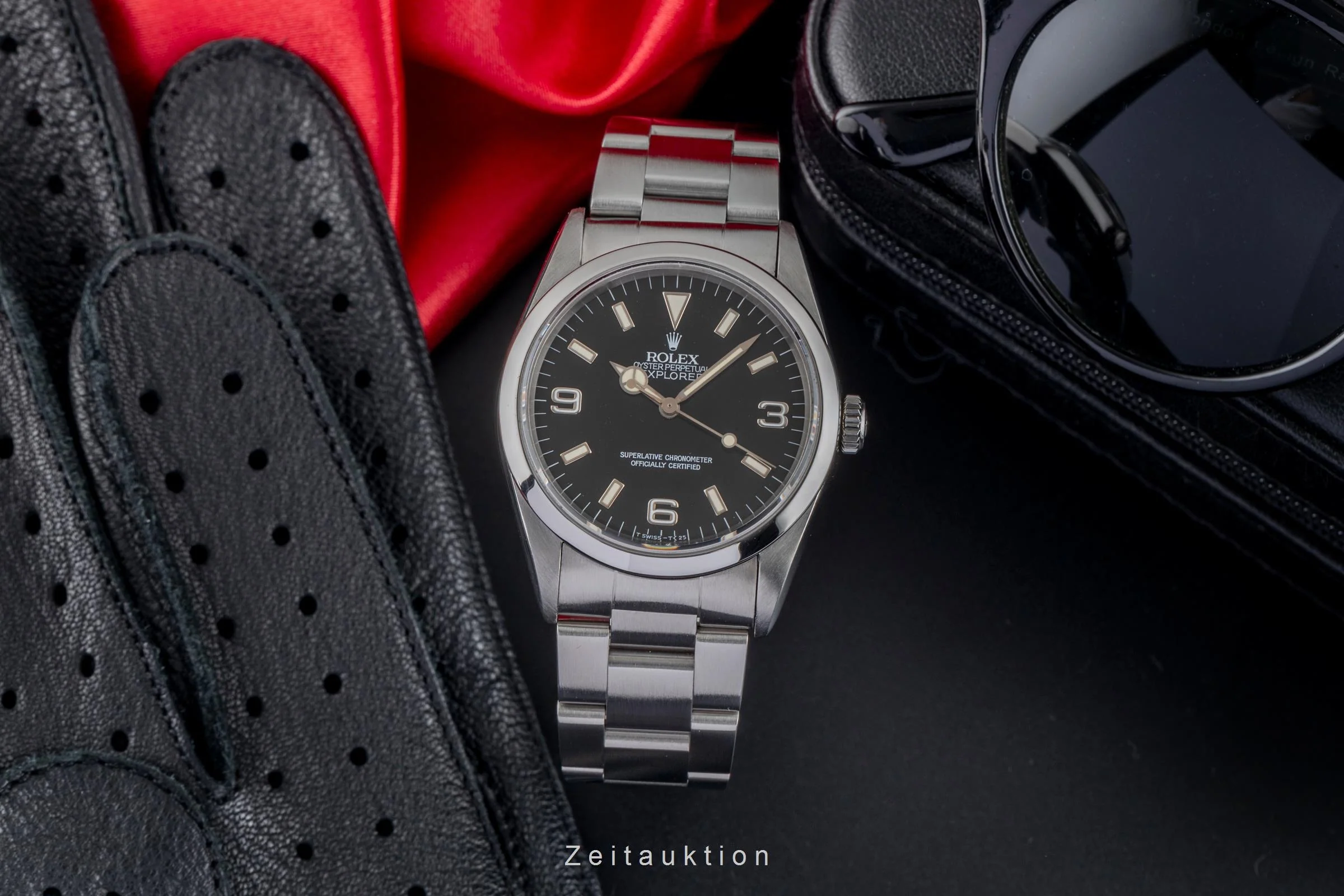 Rolex Explorer steel automatic men's watch 14270  [2502721] - Image 4