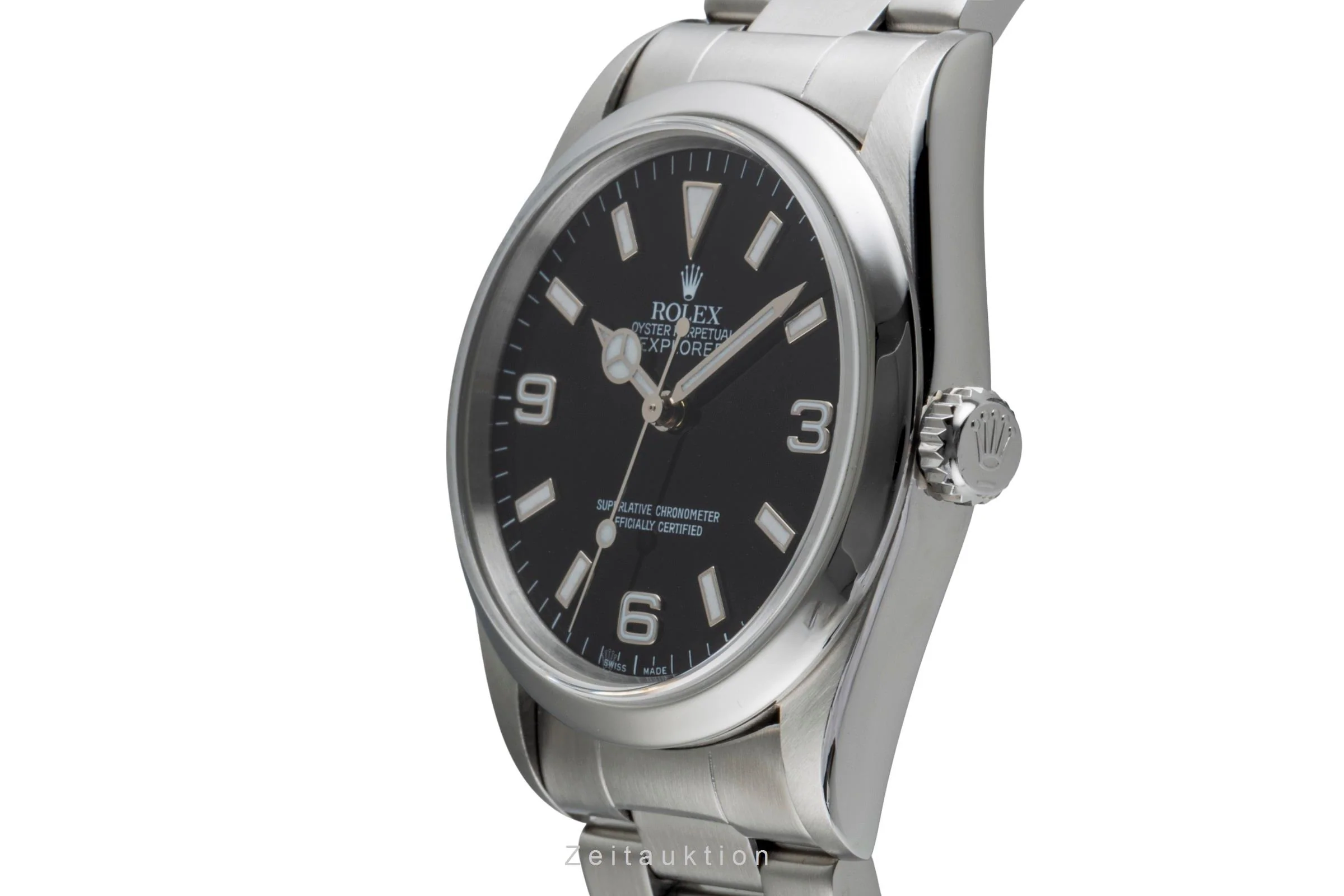 Rolex Explorer steel automatic men's watch 14270  [2506604] - Image 7