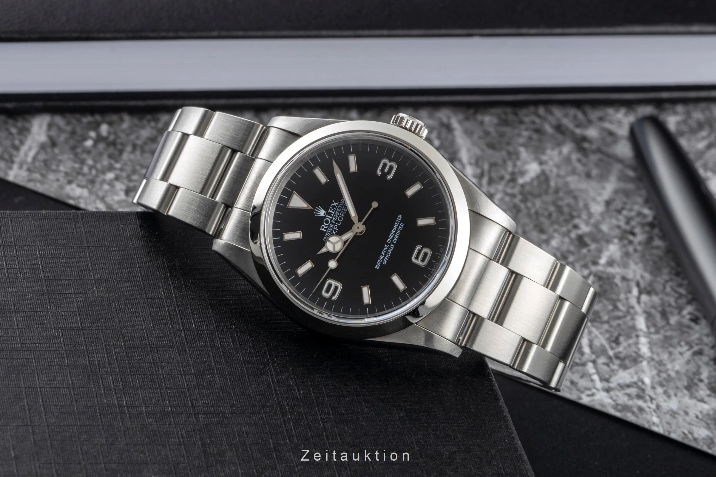 Rolex Explorer steel automatic men's watch 14270  [2600962] - Image 3