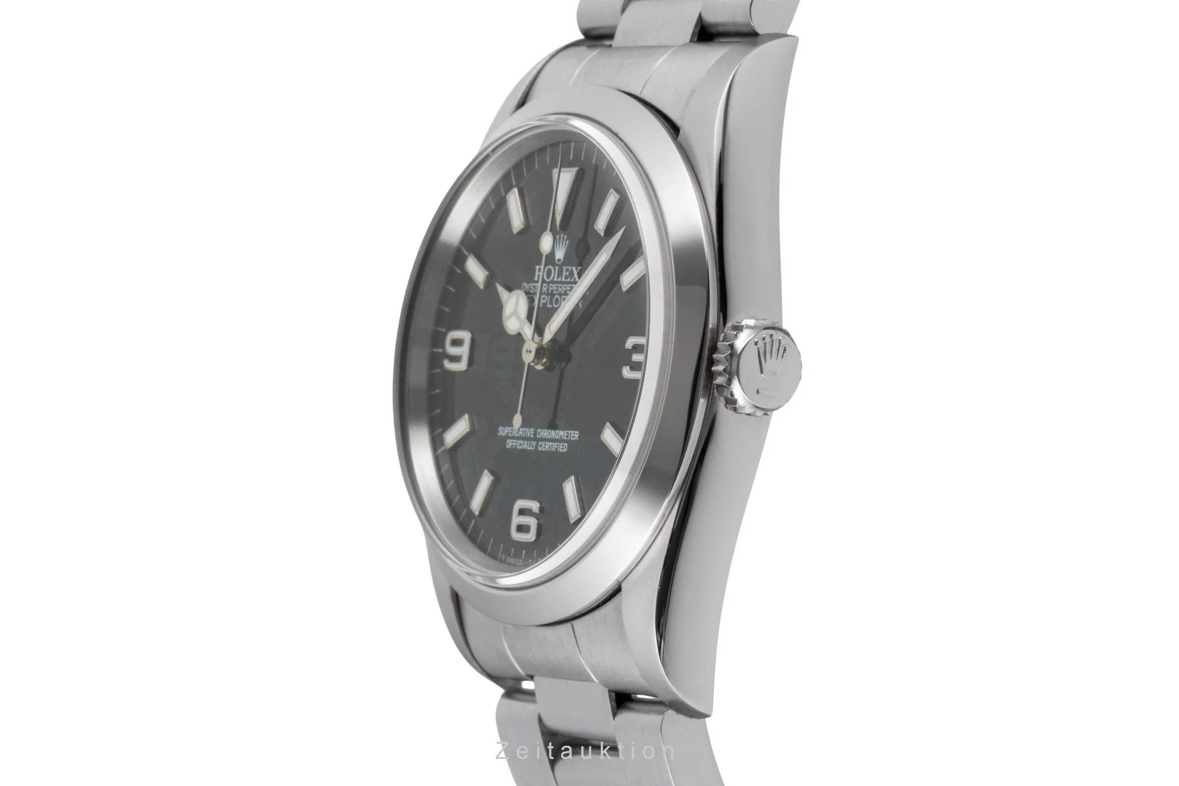 Rolex Explorer steel automatic men's watch 14270  [2600962] - Image 7