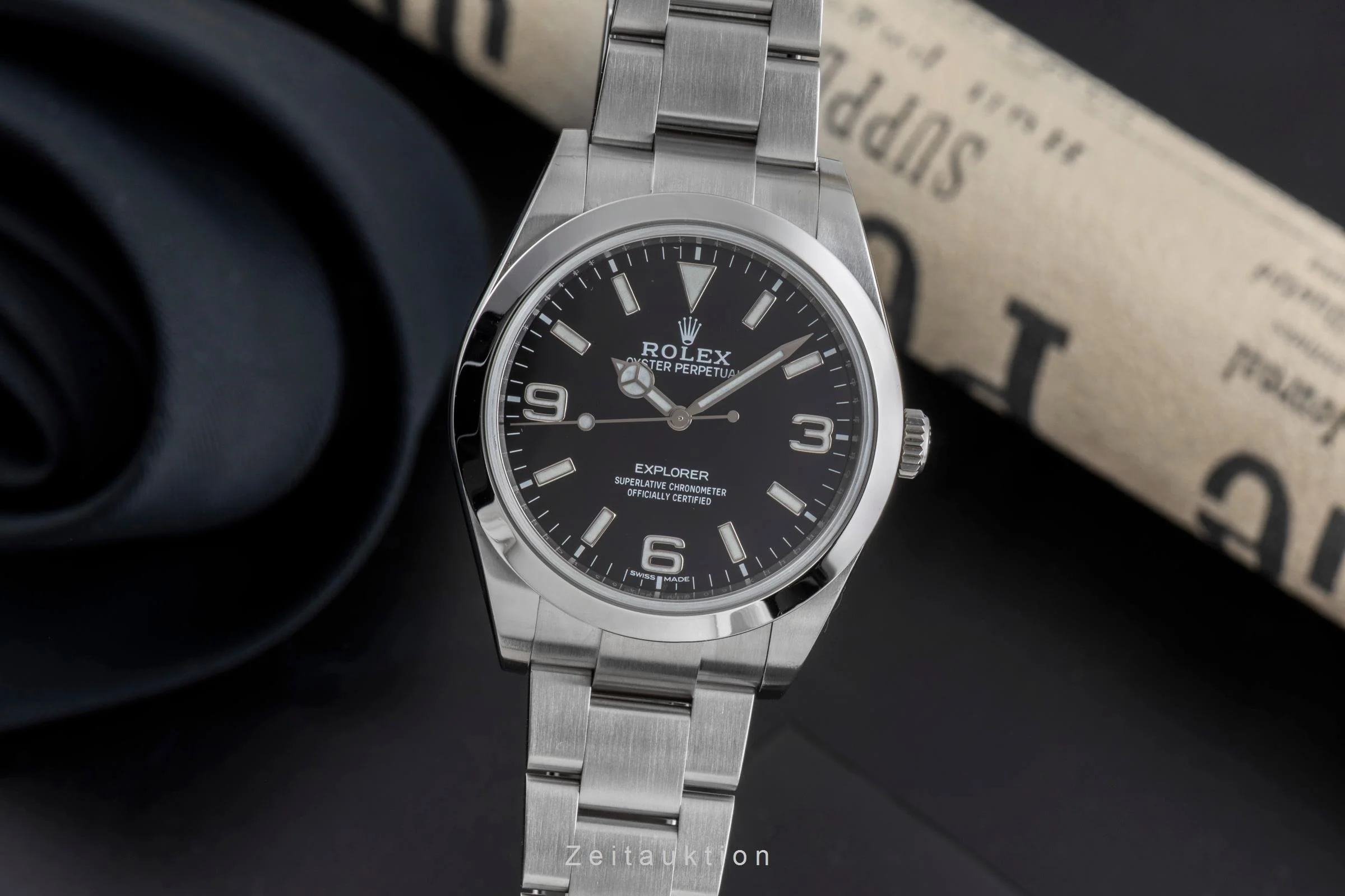 Rolex Explorer steel automatic men's watch 214270  [2502431] - Image 2