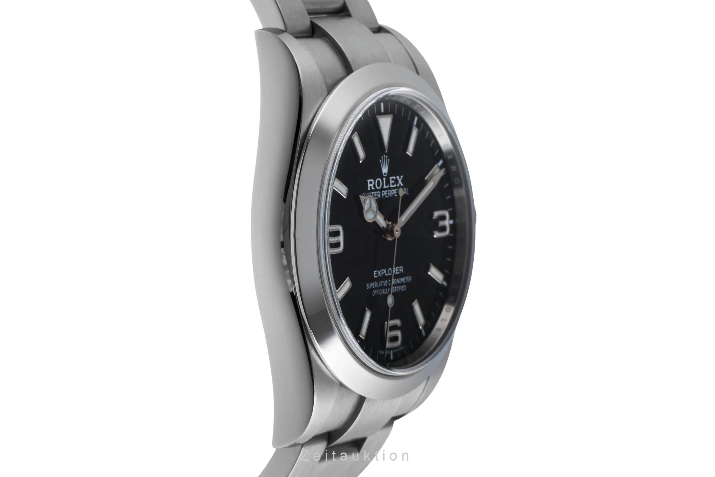 Rolex Explorer steel automatic men's watch 214270  [2502431] - Image 8