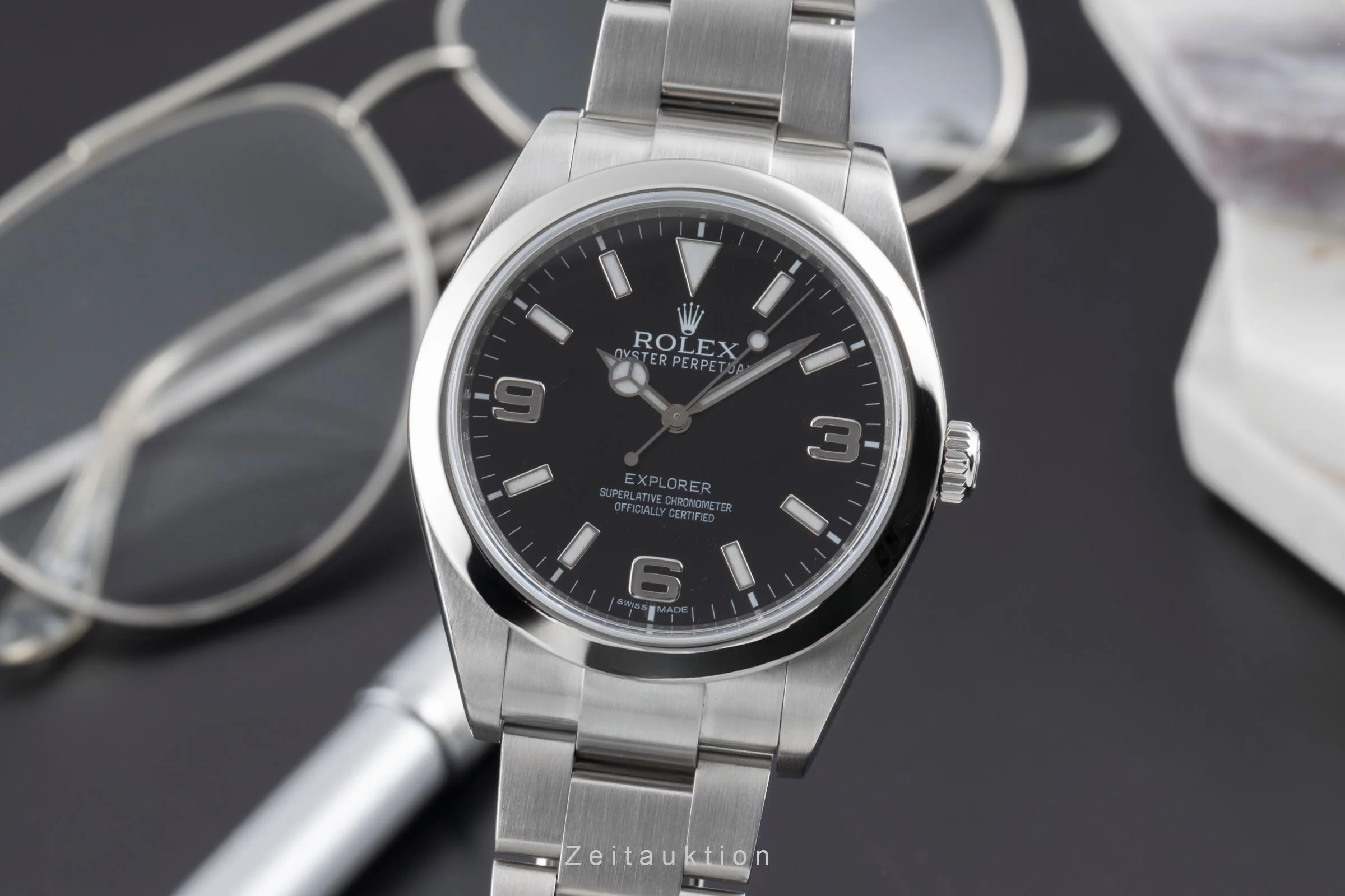 Rolex Explorer steel automatic men's watch 214270  [2504361] - Image 2
