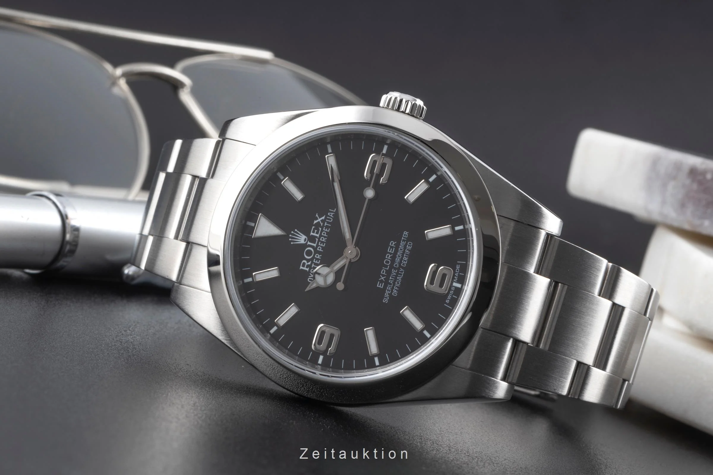 Rolex Explorer steel automatic men's watch 214270  [2504361] - Image 3
