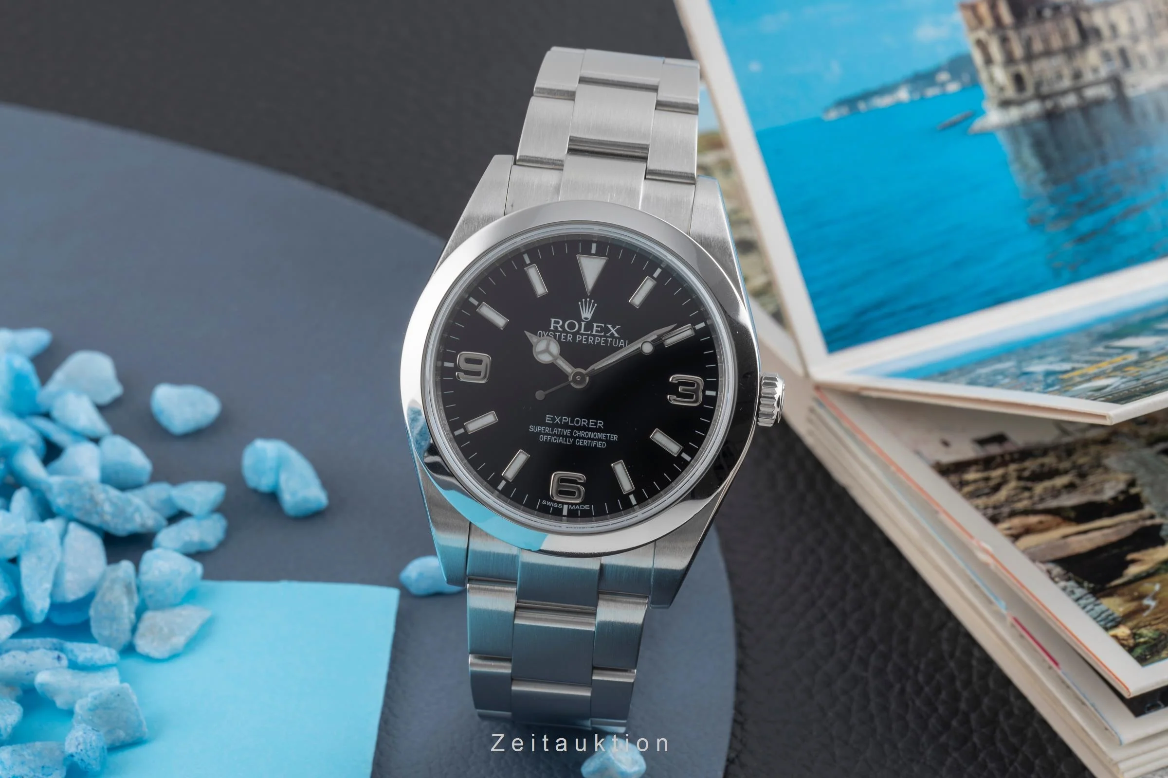 Rolex Explorer steel automatic men's watch 214270  [2504753] - Image 4