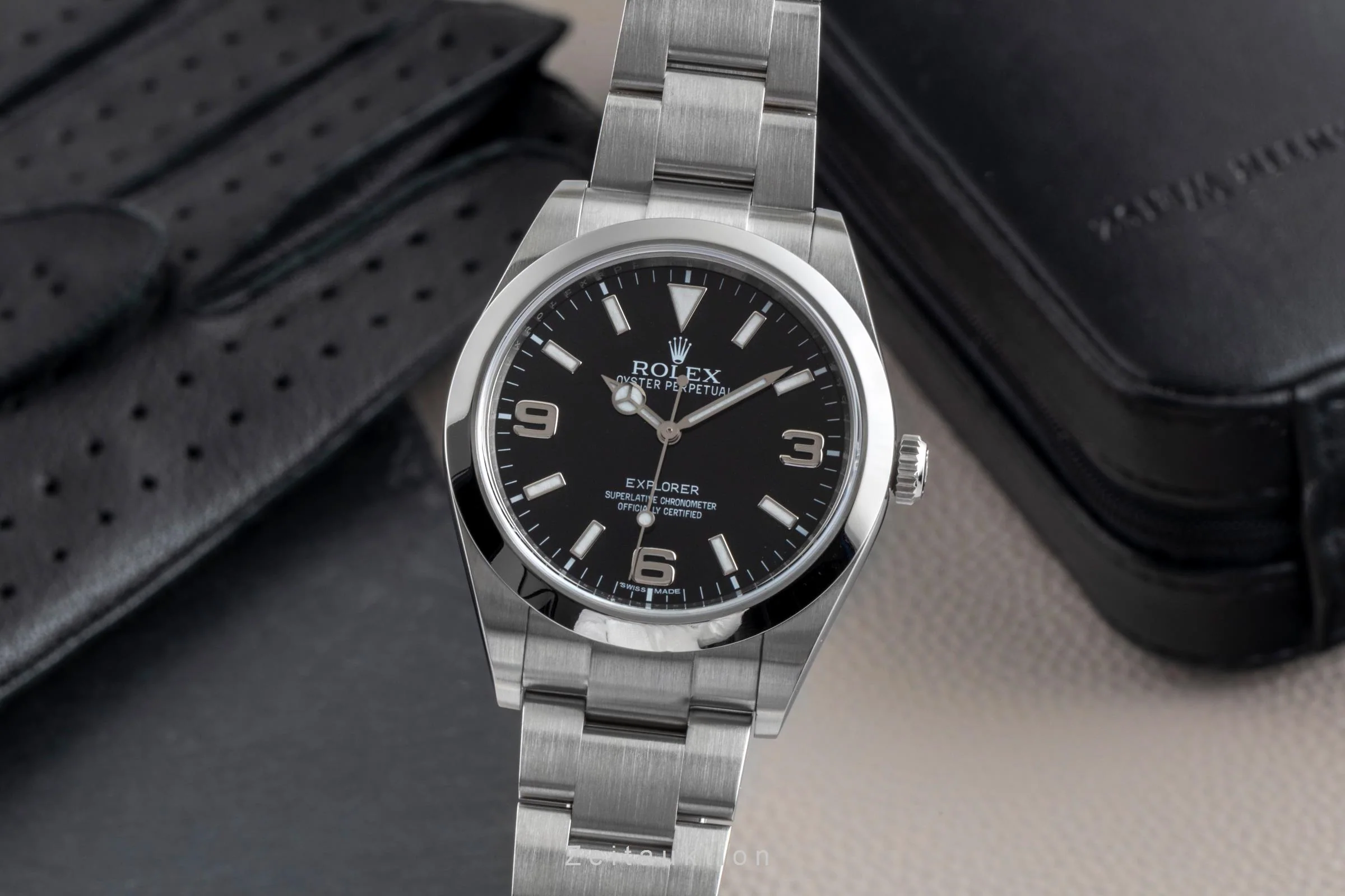 Rolex Explorer steel automatic men's watch 214270  [2507087] - Image 2