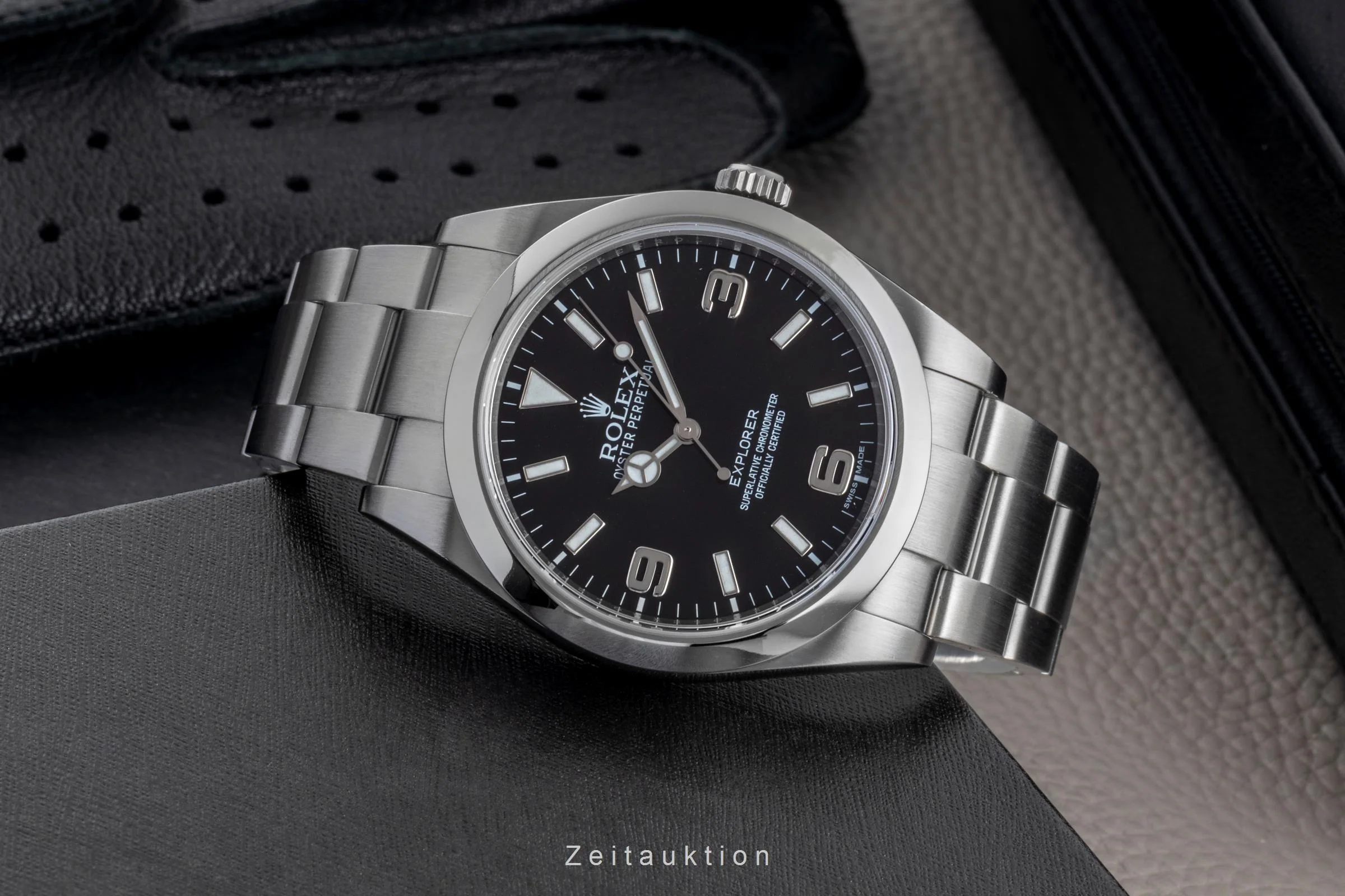 Rolex Explorer steel automatic men's watch 214270  [2507087] - Image 3