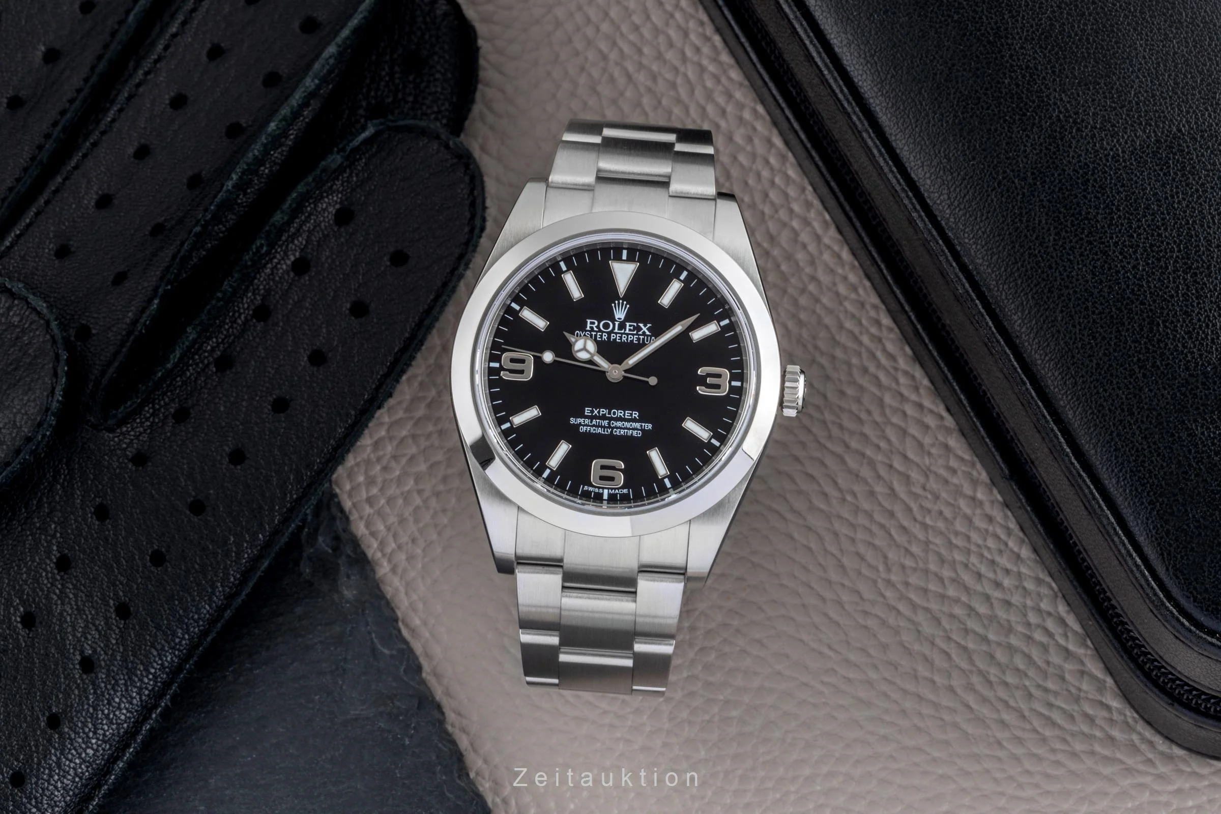 Rolex Explorer steel automatic men's watch 214270  [2507087] - Image 4