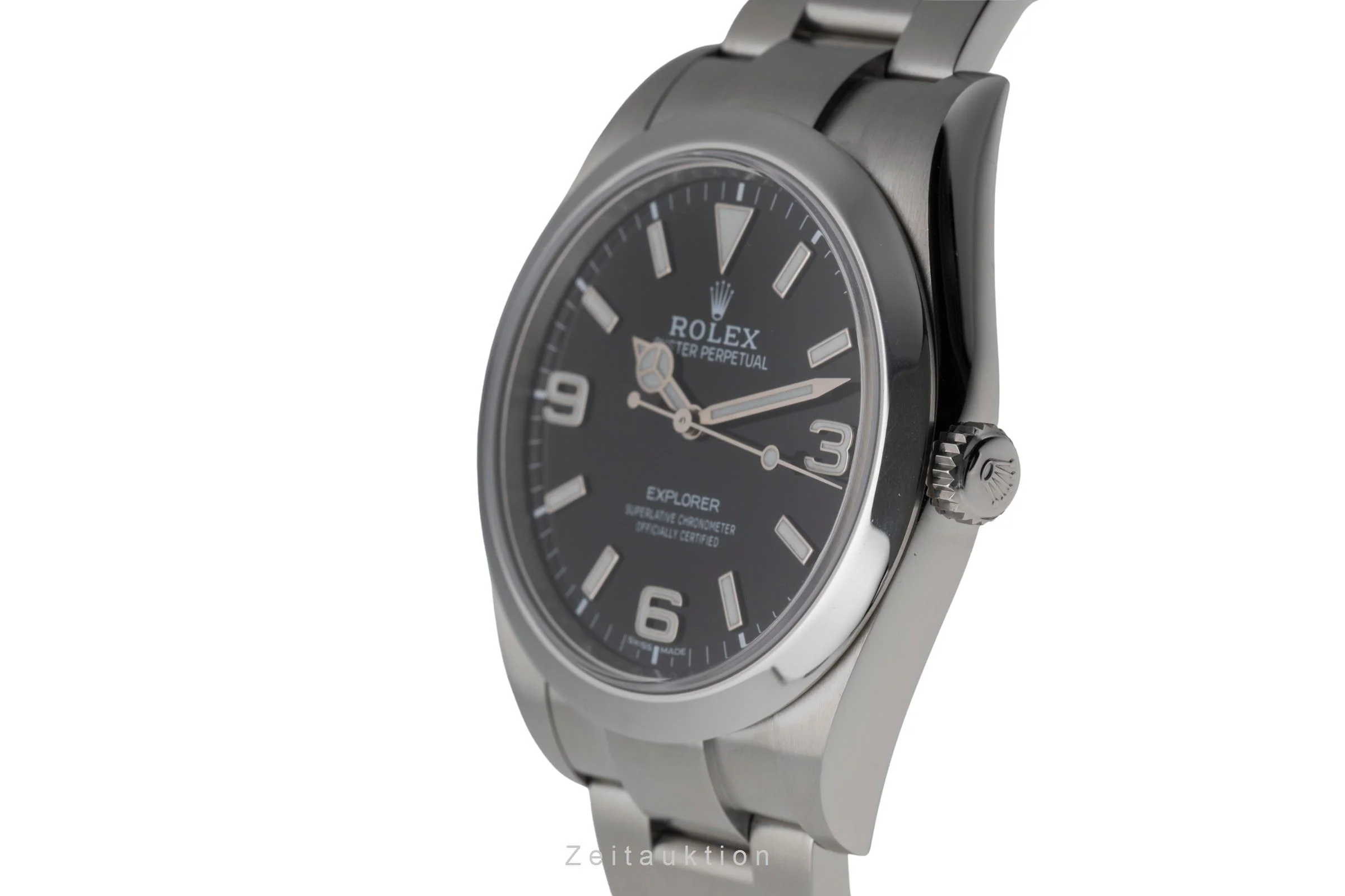 Rolex Explorer steel automatic men's watch 214270  [2600485] - Image 7