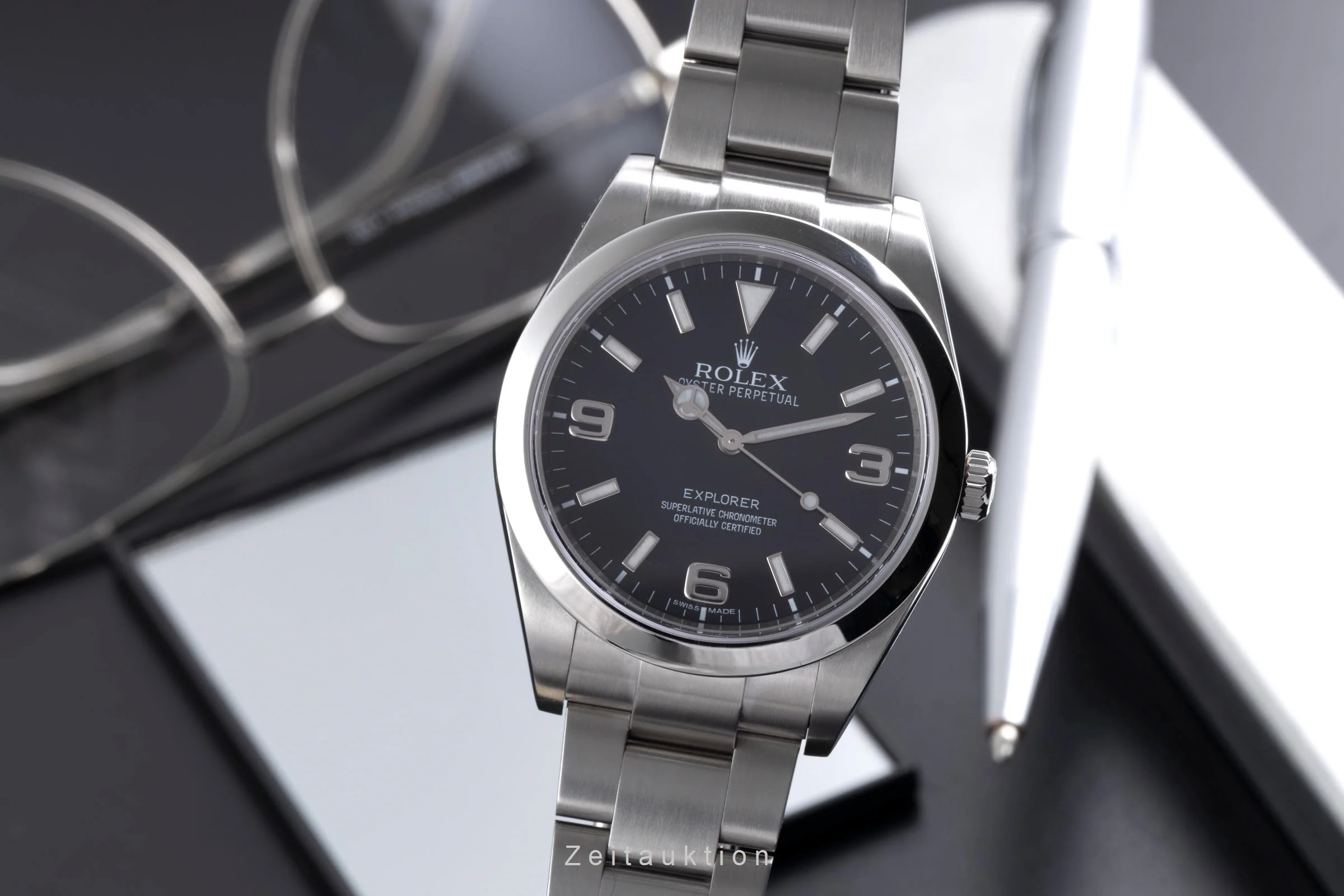 Rolex Explorer steel automatic men's watch 214270  [2600497] - Image 2