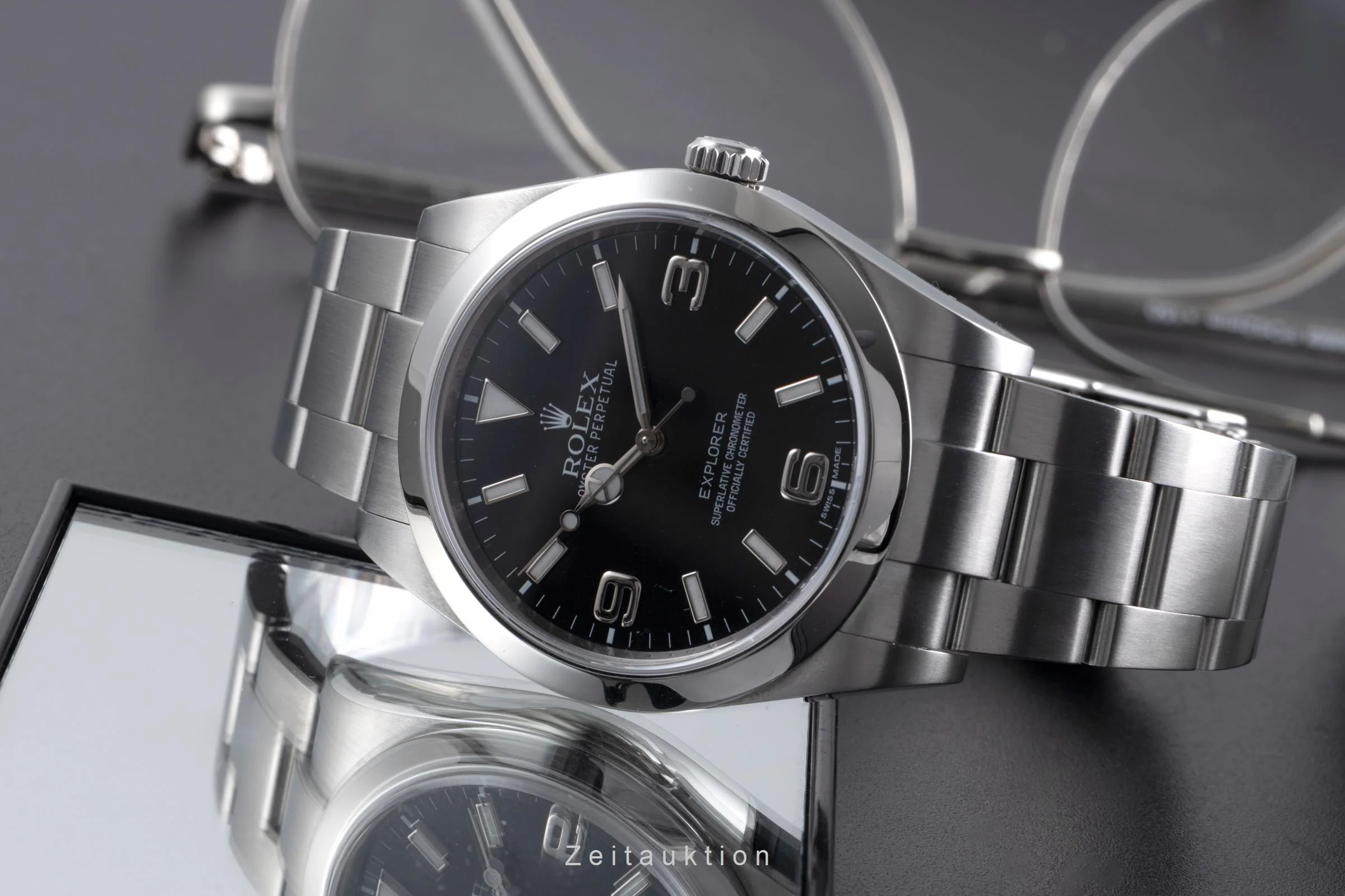 Rolex Explorer steel automatic men's watch 214270  [2600497] - Image 3