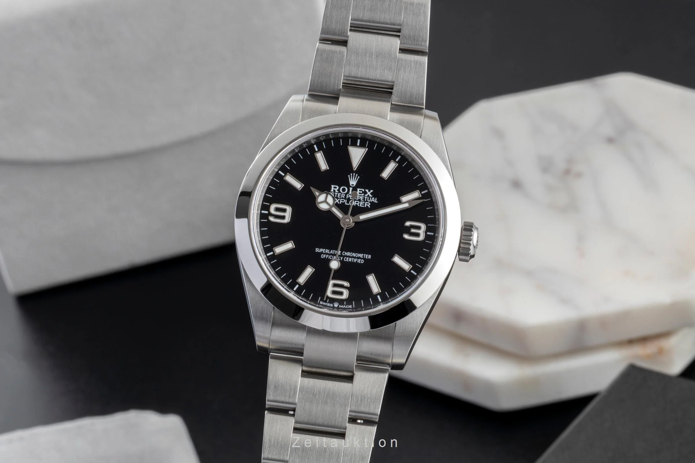 Rolex Explorer steel automatic men's watch 224270  [2600995] - Image 2
