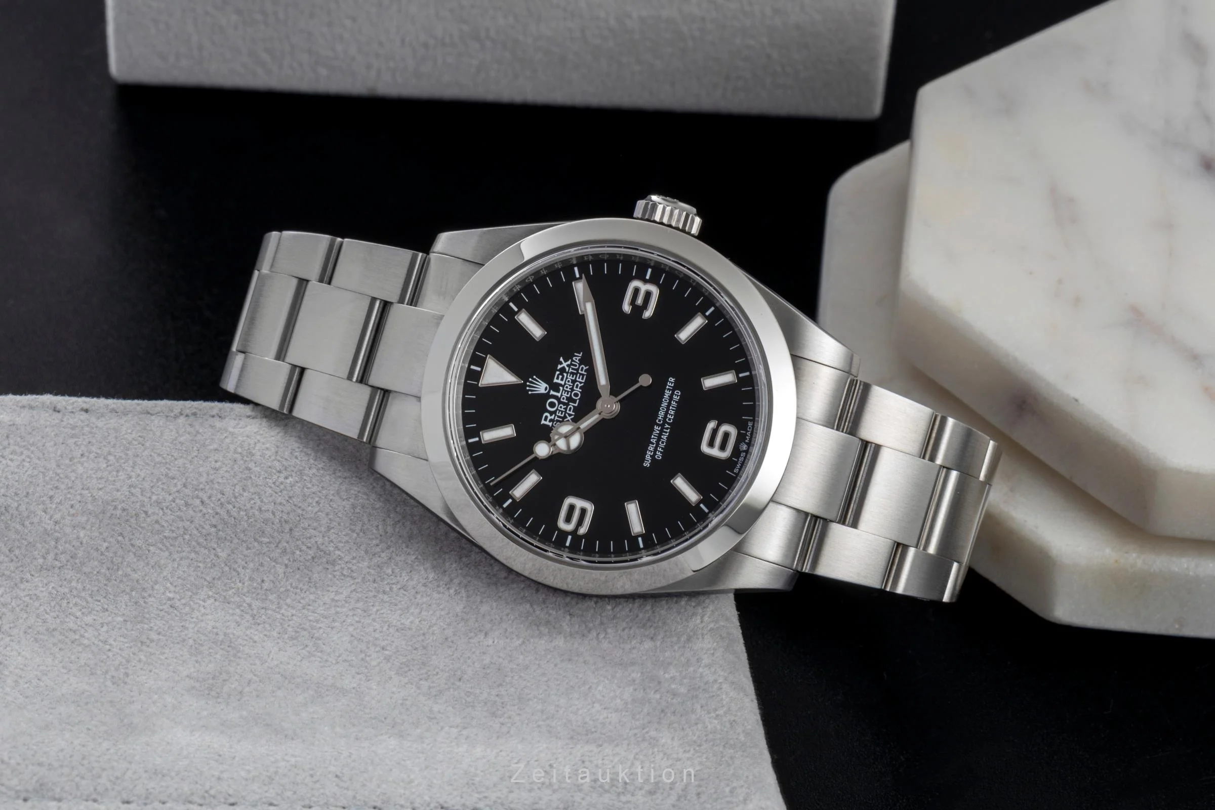 Rolex Explorer steel automatic men's watch 224270  [2600995] - Image 3