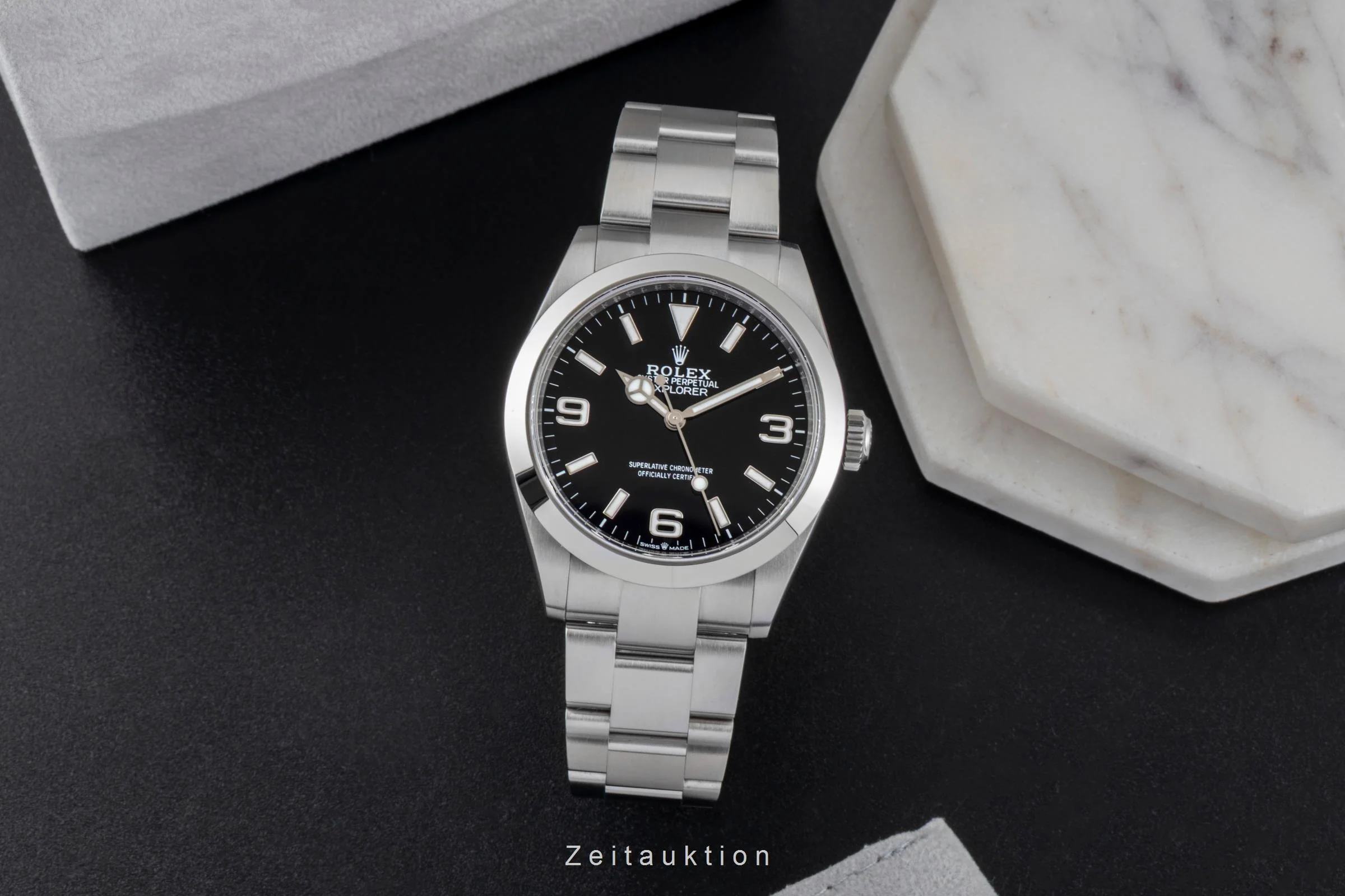 Rolex Explorer steel automatic men's watch 224270  [2600995] - Image 4