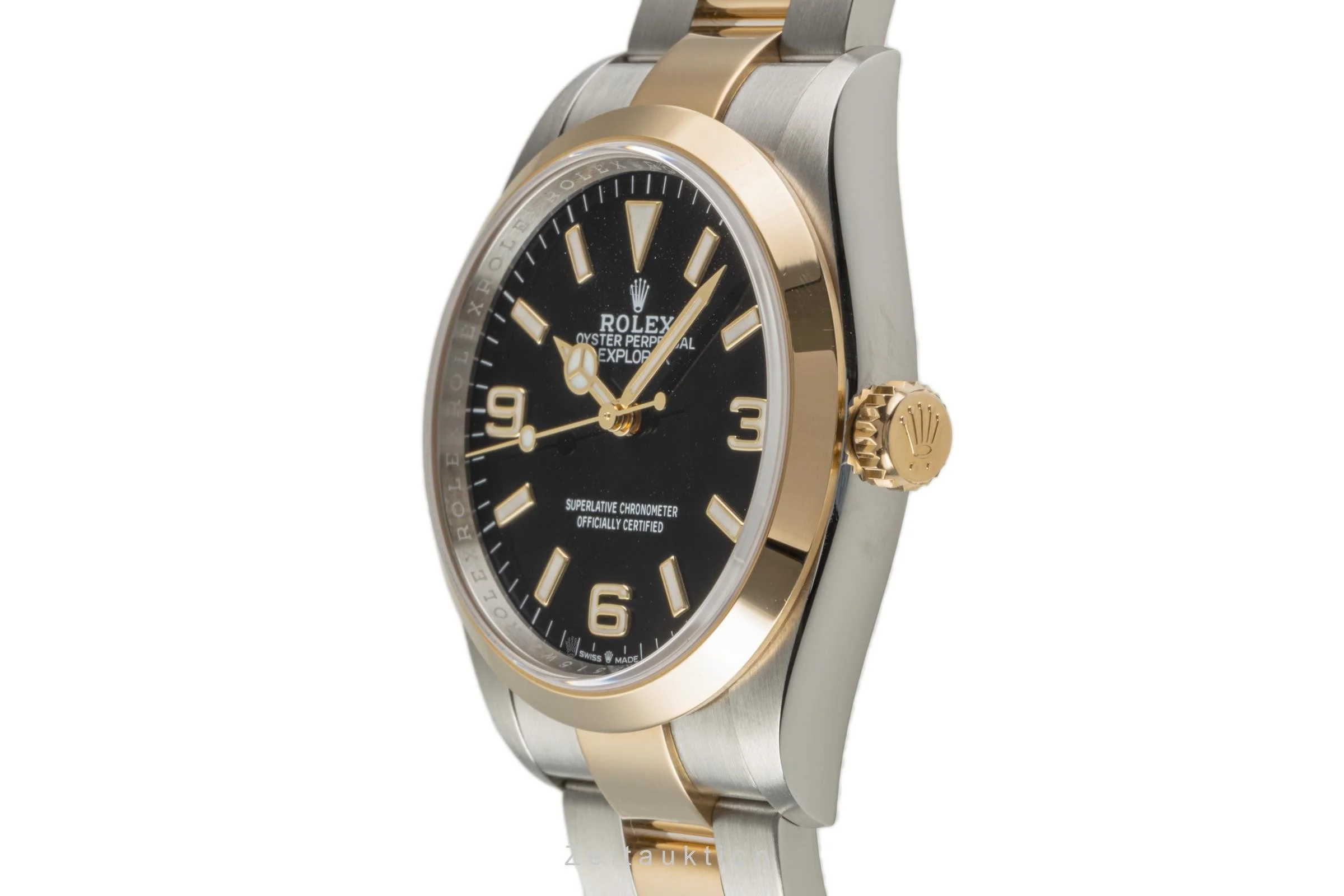 Rolex Explorer steel / gold automatic men's watch 124273 LP: 11550EUR  [2303033] - Image 6