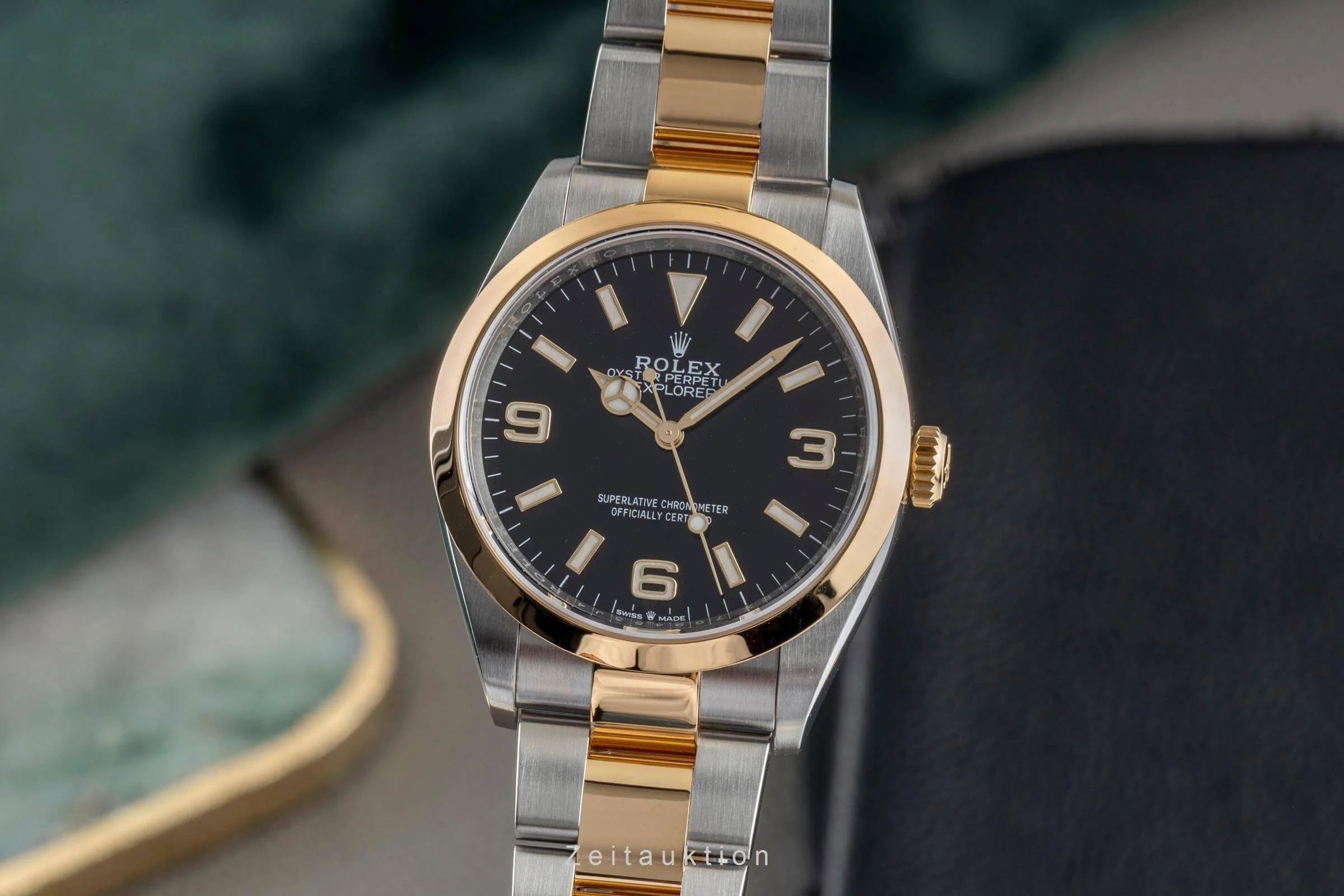 Rolex Explorer steel / gold automatic men's watch 124273  [2502280] - Image 2