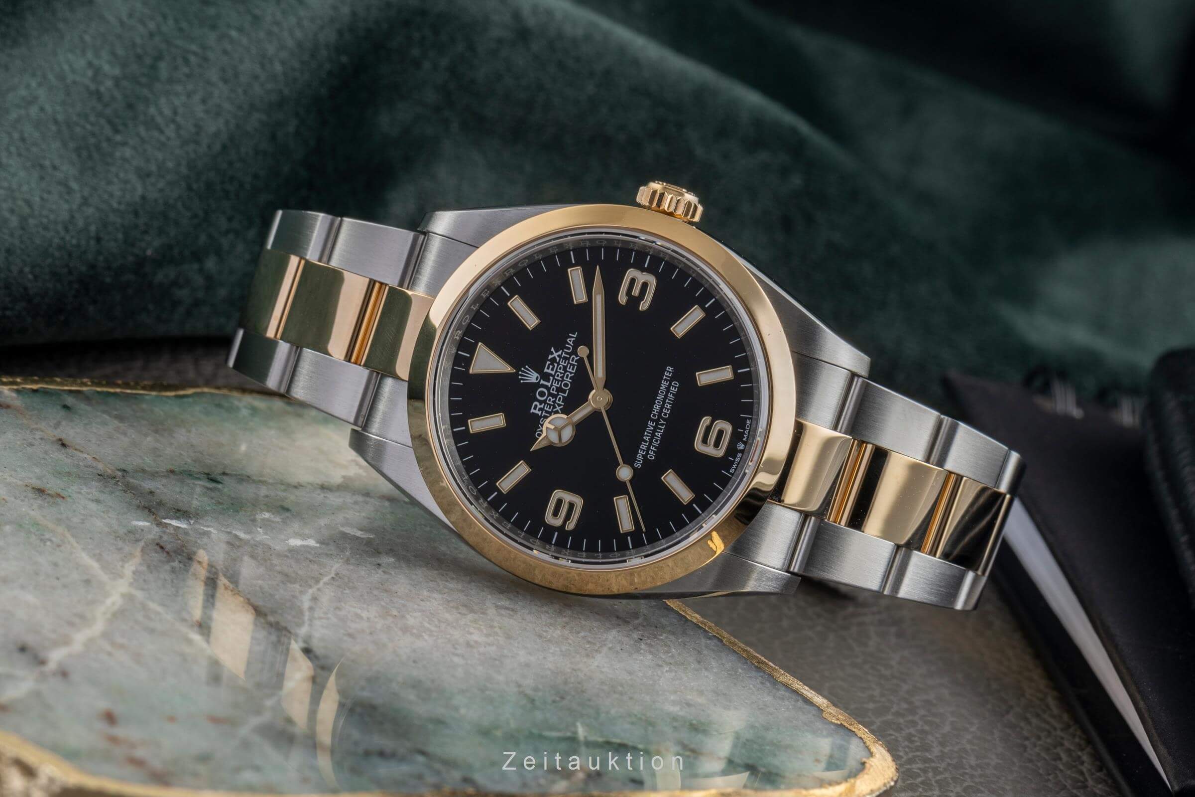 Rolex Explorer steel / gold automatic men's watch 124273  [2502280] - Image 3