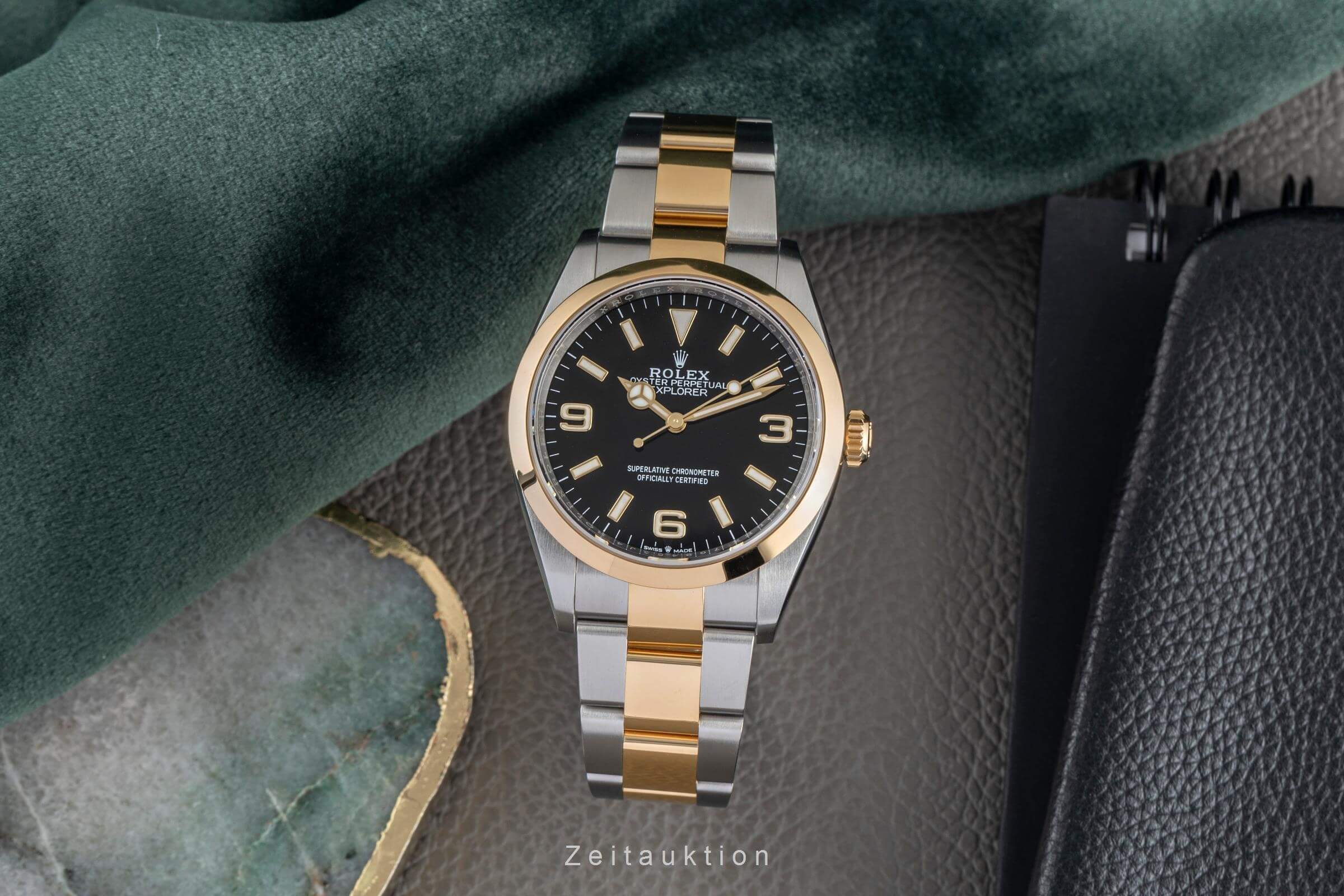 Rolex Explorer steel / gold automatic men's watch 124273  [2502280] - Image 4