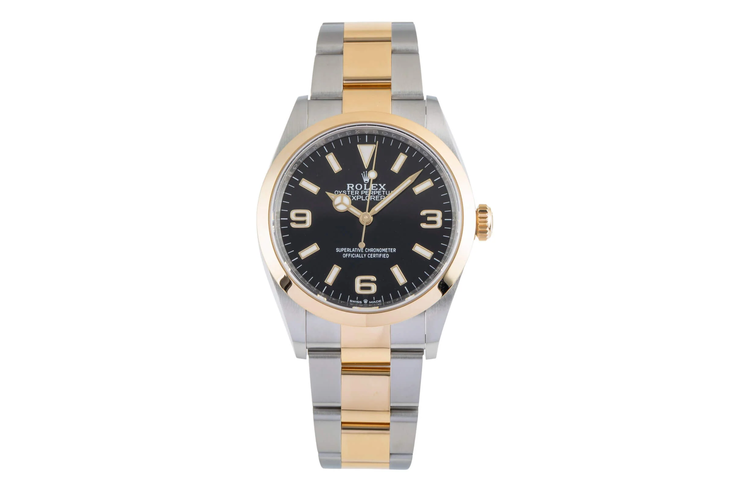 Rolex Explorer steel / gold automatic men's watch 124273  [2502280] - Image 5