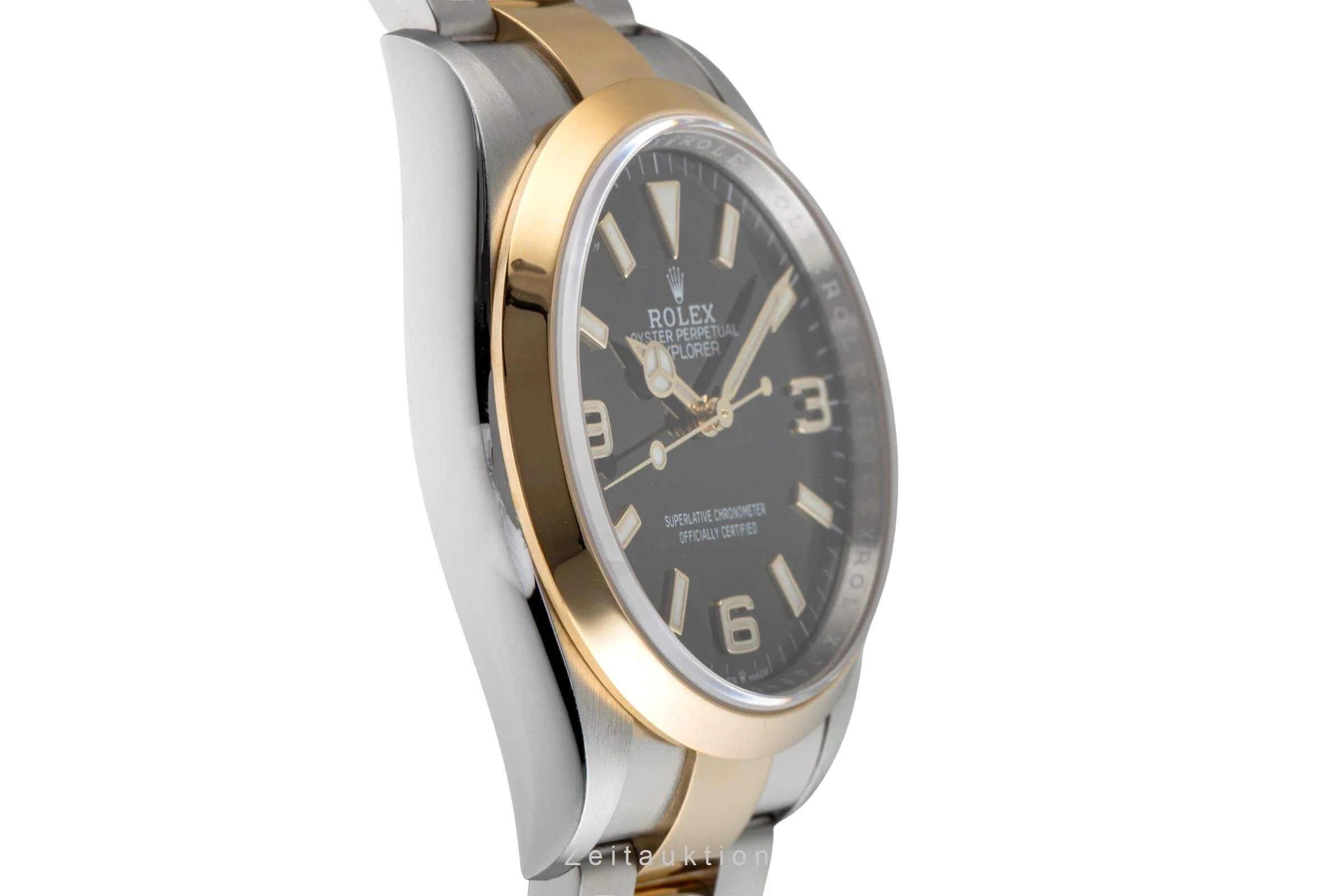 Rolex Explorer steel / gold automatic men's watch 124273  [2502280] - Image 8